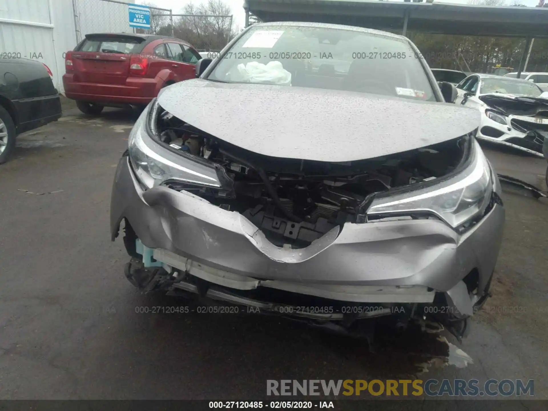 6 Photograph of a damaged car NMTKHMBX6KR073133 TOYOTA C-HR 2019