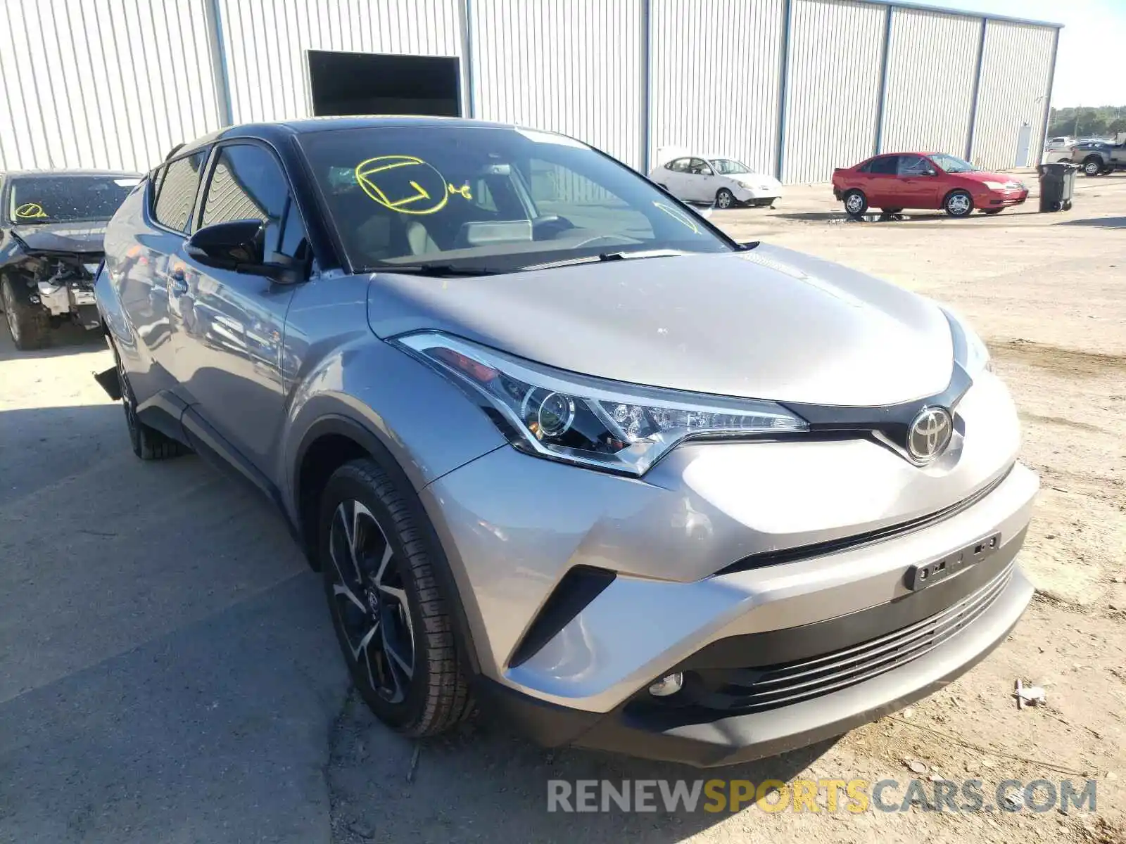 1 Photograph of a damaged car NMTKHMBX6KR073794 TOYOTA C-HR 2019