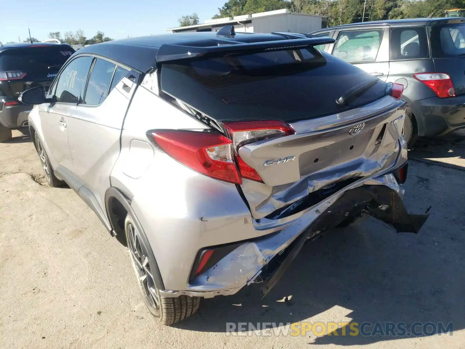 3 Photograph of a damaged car NMTKHMBX6KR073794 TOYOTA C-HR 2019