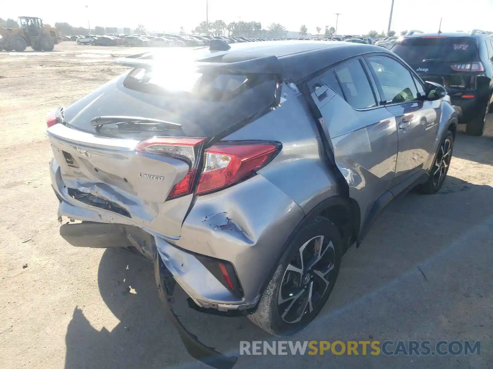 4 Photograph of a damaged car NMTKHMBX6KR073794 TOYOTA C-HR 2019