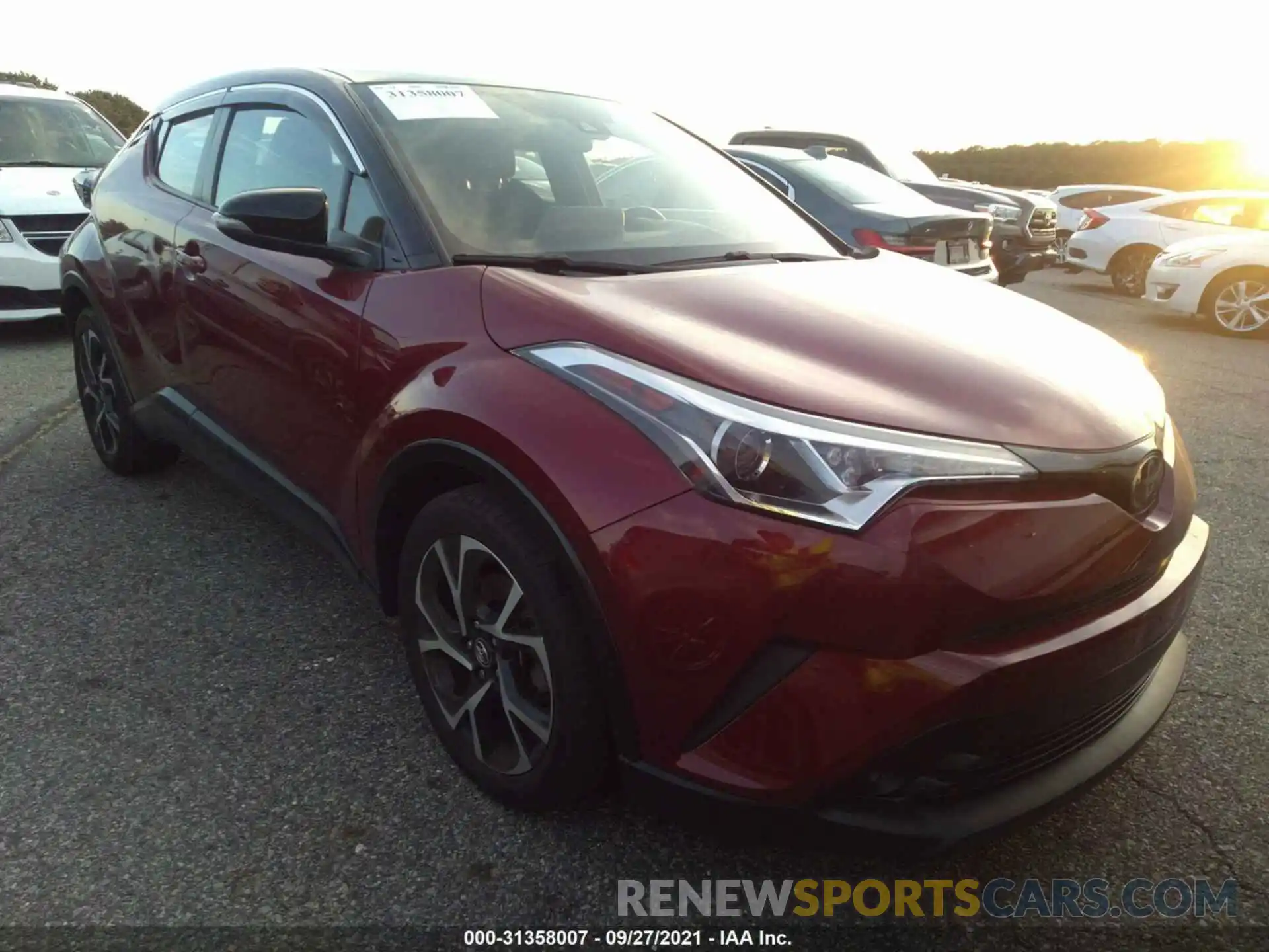 1 Photograph of a damaged car NMTKHMBX6KR074475 TOYOTA C-HR 2019