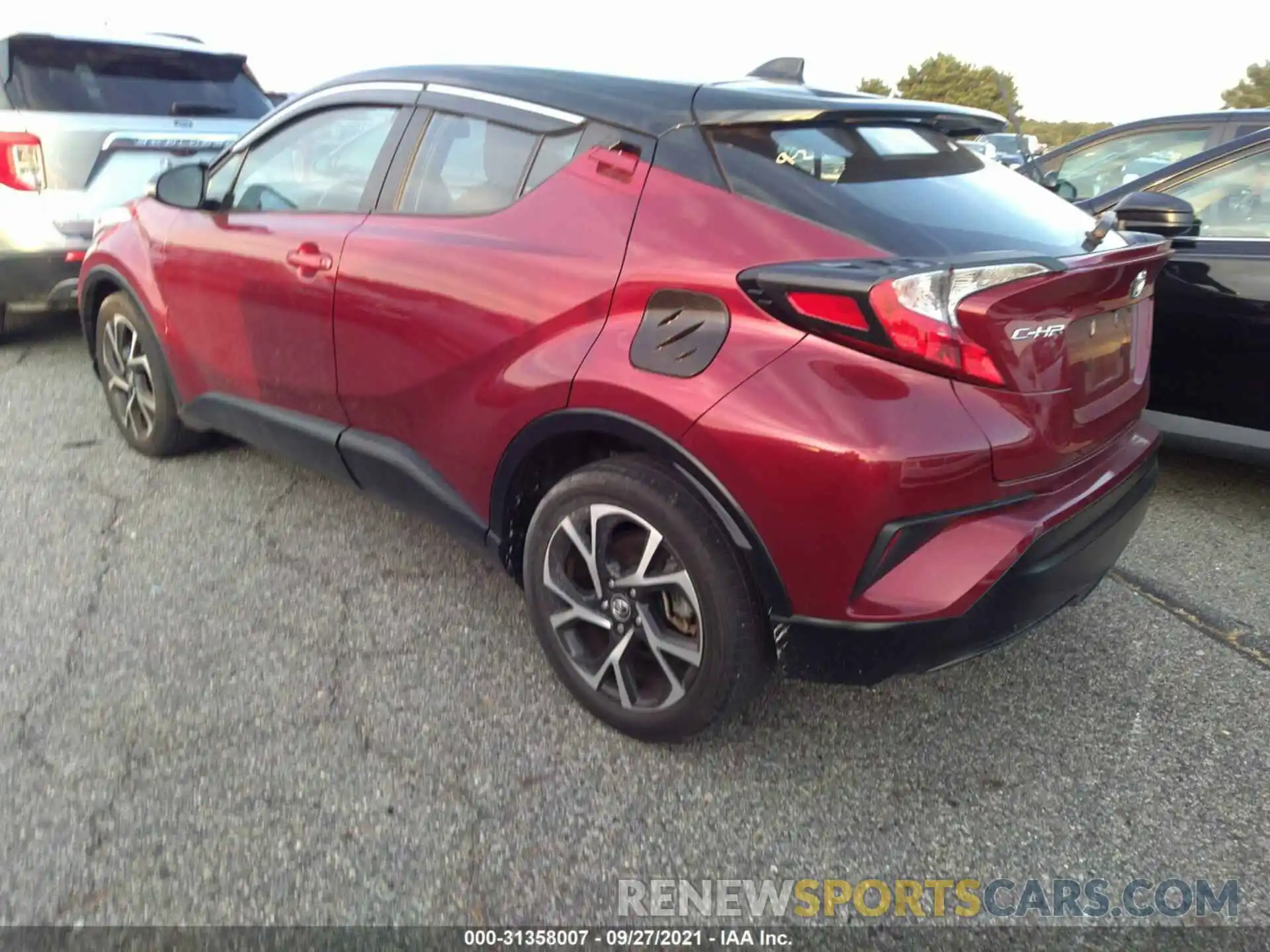 3 Photograph of a damaged car NMTKHMBX6KR074475 TOYOTA C-HR 2019