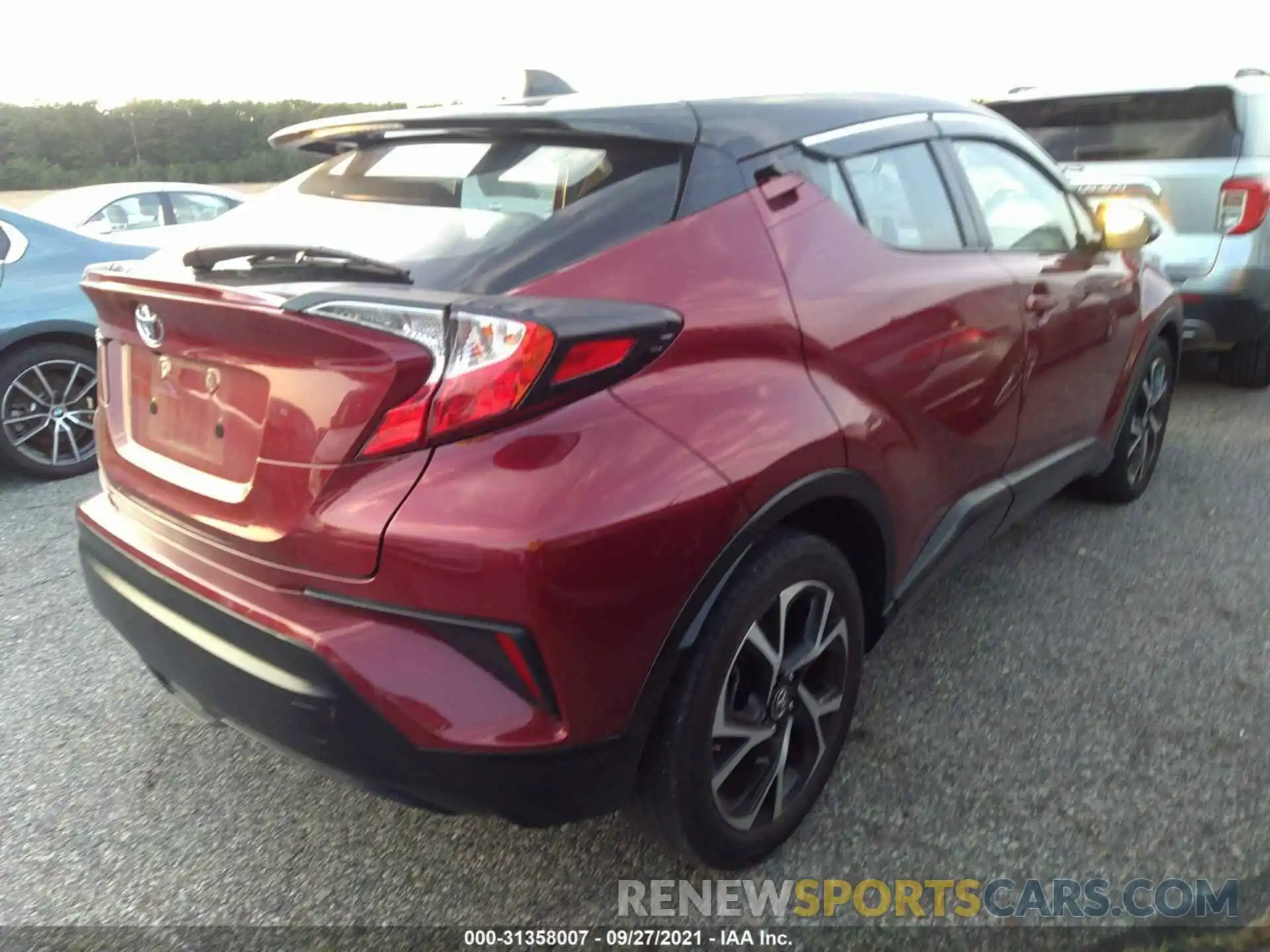 4 Photograph of a damaged car NMTKHMBX6KR074475 TOYOTA C-HR 2019