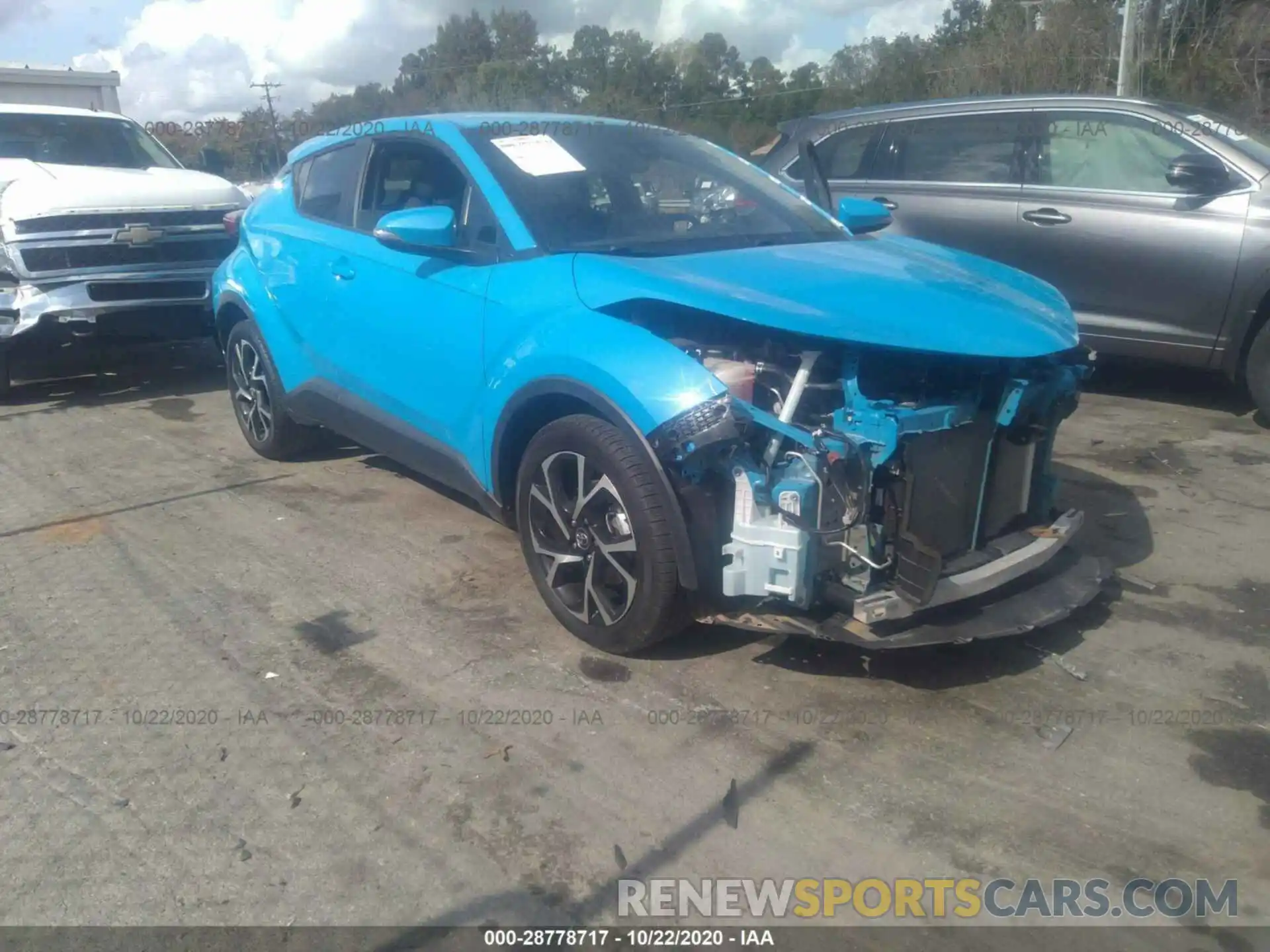 1 Photograph of a damaged car NMTKHMBX6KR074735 TOYOTA C-HR 2019