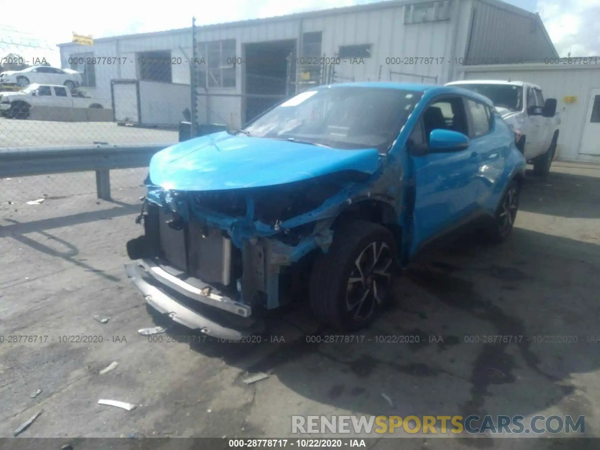 2 Photograph of a damaged car NMTKHMBX6KR074735 TOYOTA C-HR 2019