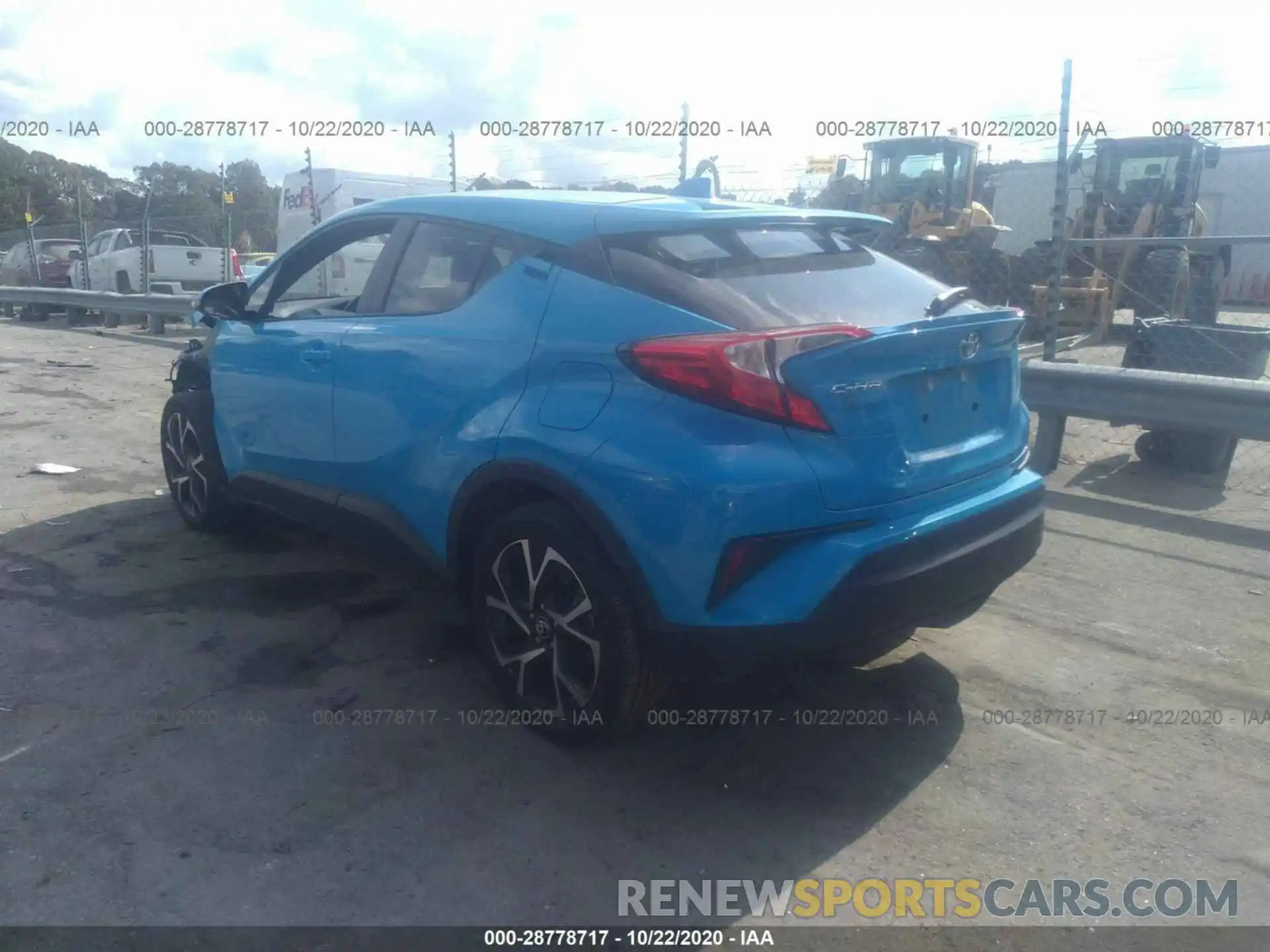 3 Photograph of a damaged car NMTKHMBX6KR074735 TOYOTA C-HR 2019