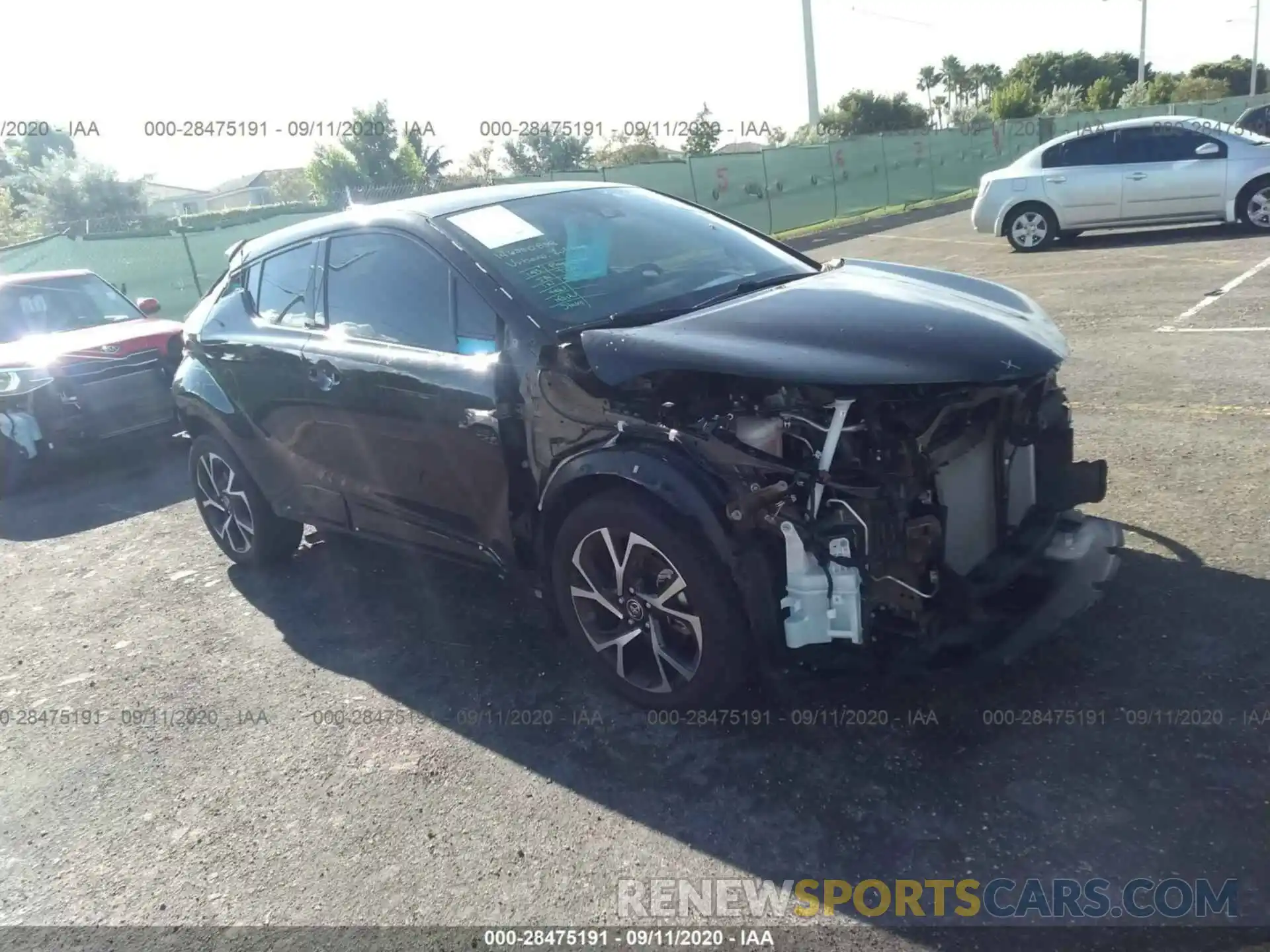 1 Photograph of a damaged car NMTKHMBX6KR075593 TOYOTA C-HR 2019