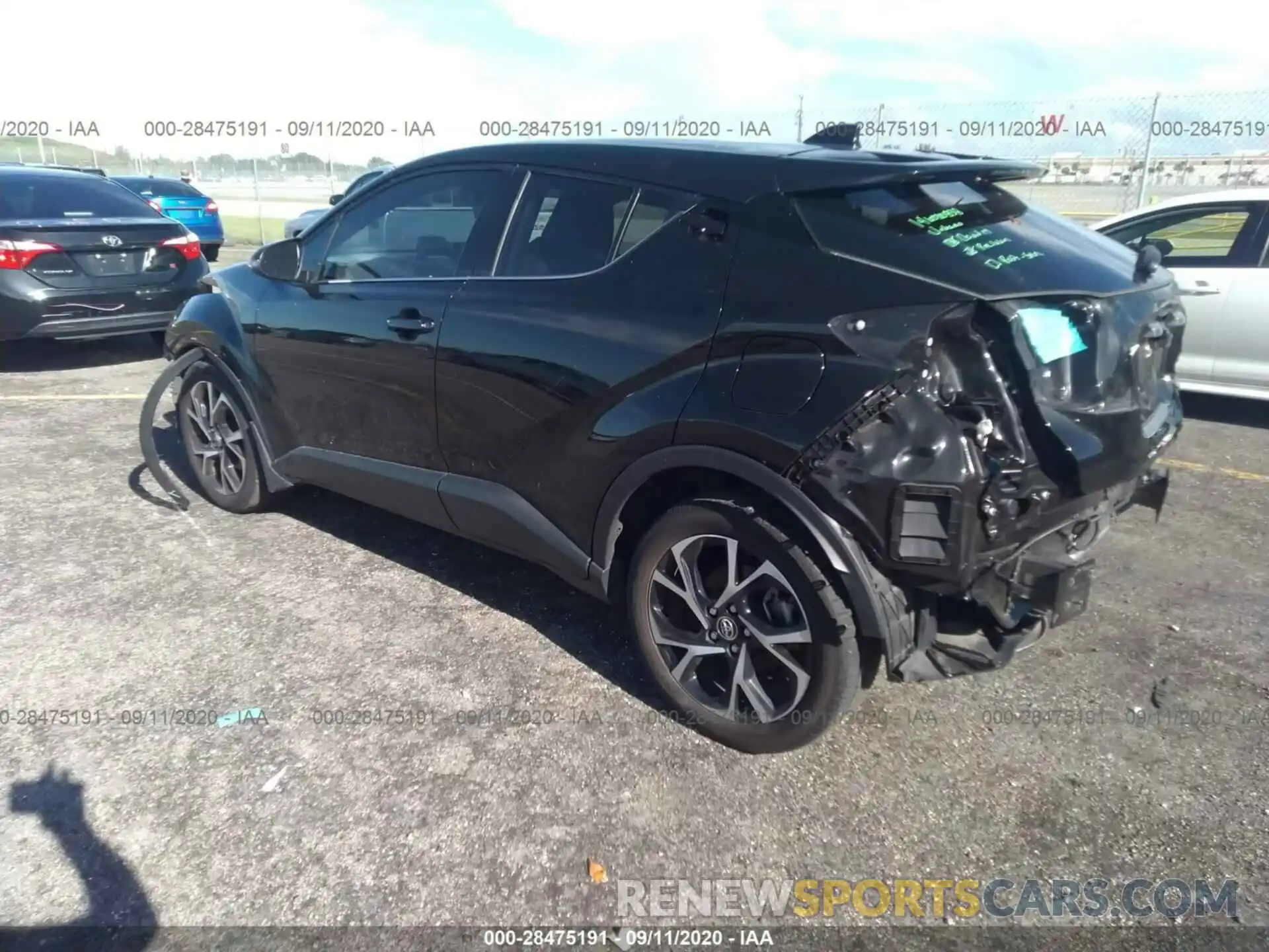 3 Фотография поврежденного автомобиля NMTKHMBX6KR075593 TOYOTA C-HR 2019