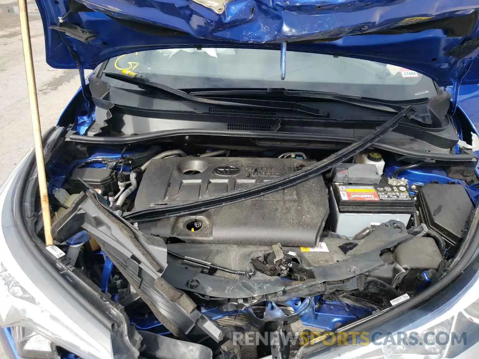 7 Фотография поврежденного автомобиля NMTKHMBX6KR075724 TOYOTA C-HR 2019