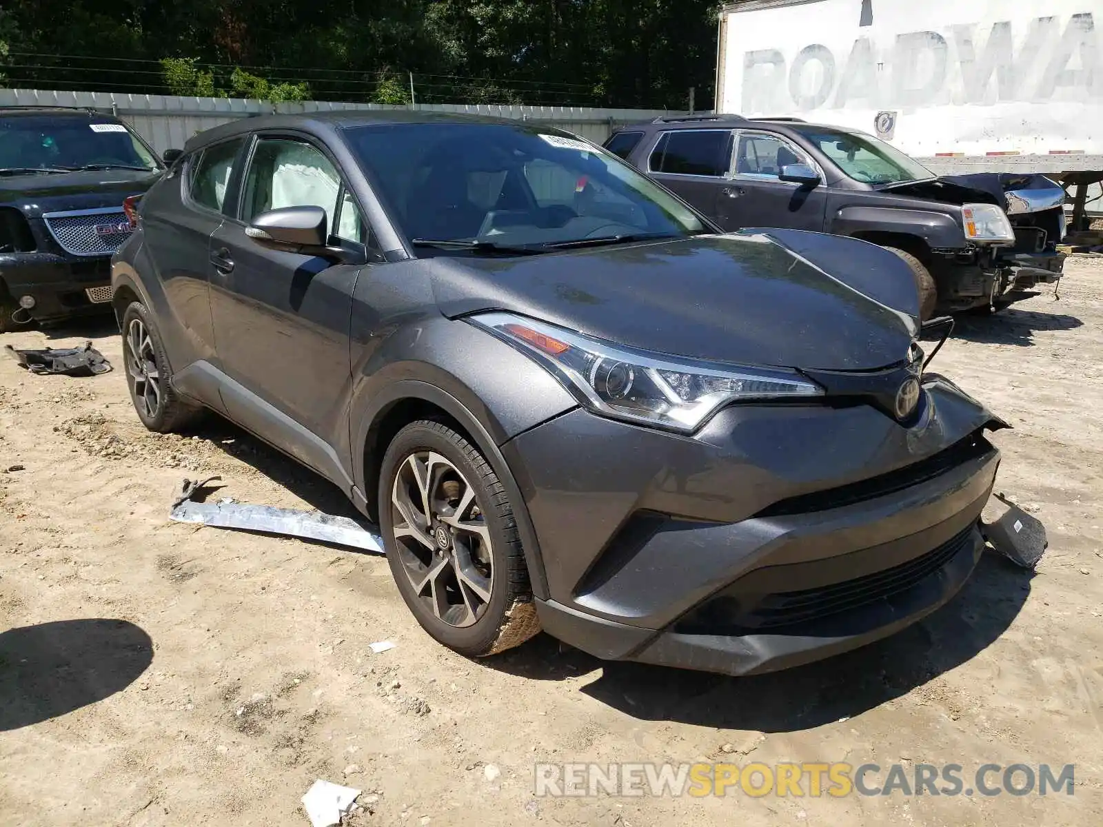 1 Photograph of a damaged car NMTKHMBX6KR076162 TOYOTA C-HR 2019