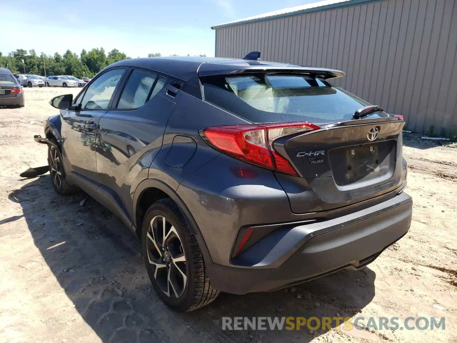 3 Photograph of a damaged car NMTKHMBX6KR076162 TOYOTA C-HR 2019