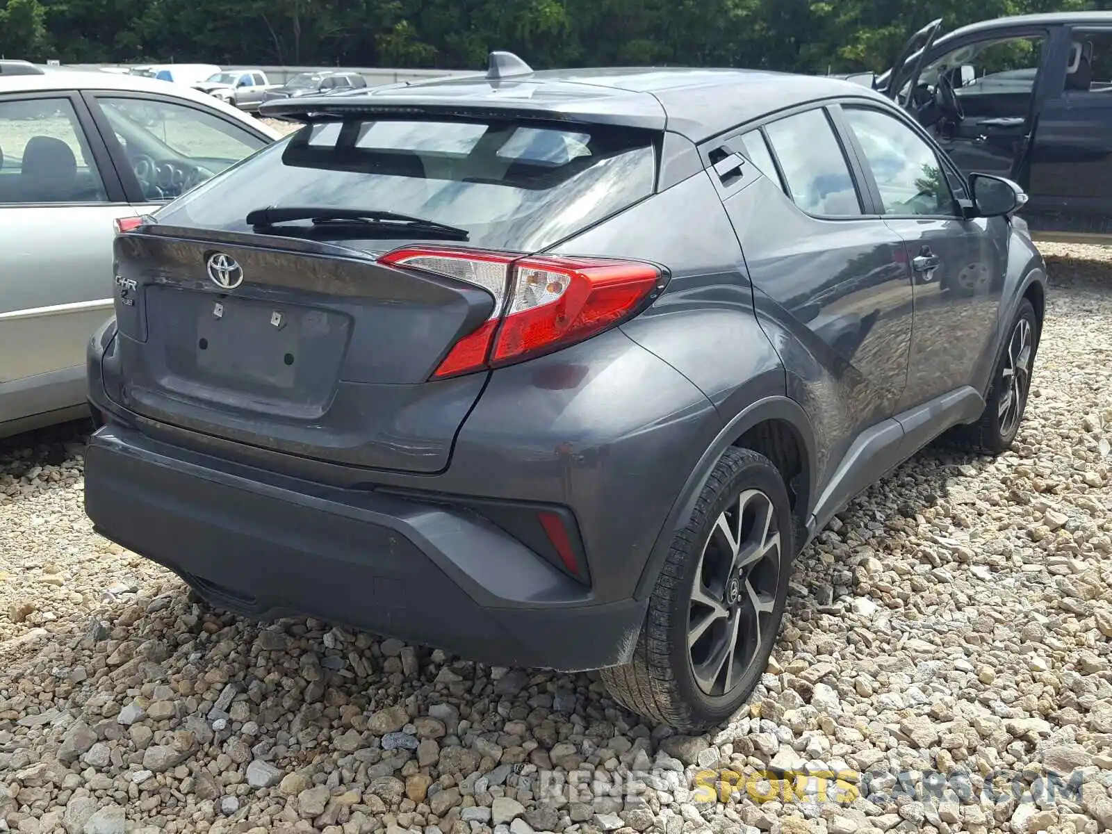 4 Photograph of a damaged car NMTKHMBX6KR076162 TOYOTA C-HR 2019