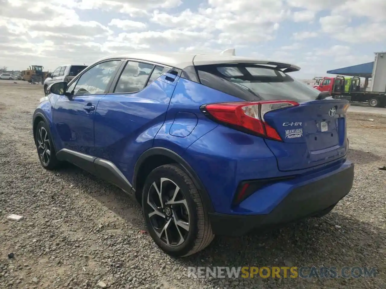 3 Photograph of a damaged car NMTKHMBX6KR077361 TOYOTA C-HR 2019