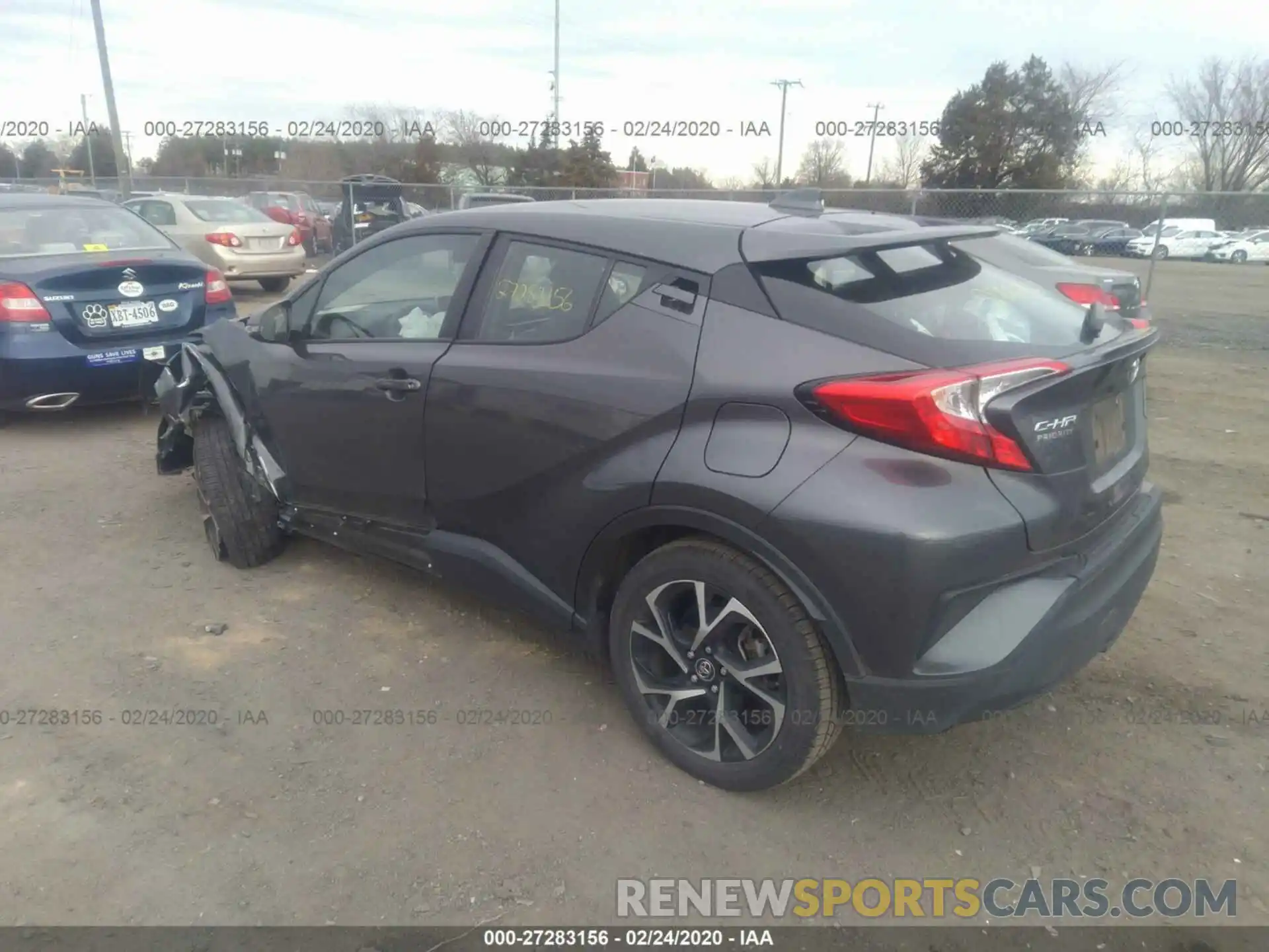 3 Photograph of a damaged car NMTKHMBX6KR077666 TOYOTA C-HR 2019