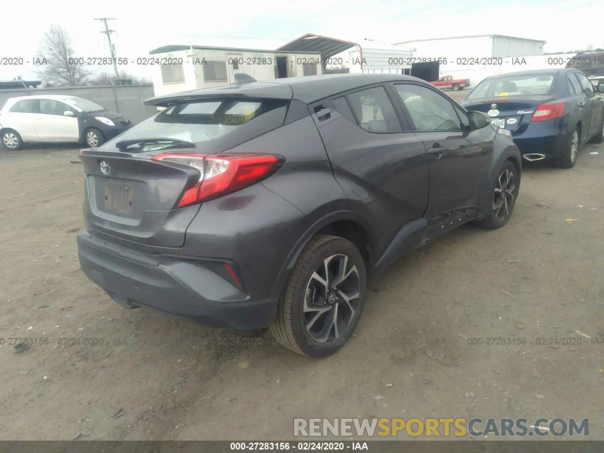 4 Фотография поврежденного автомобиля NMTKHMBX6KR077666 TOYOTA C-HR 2019