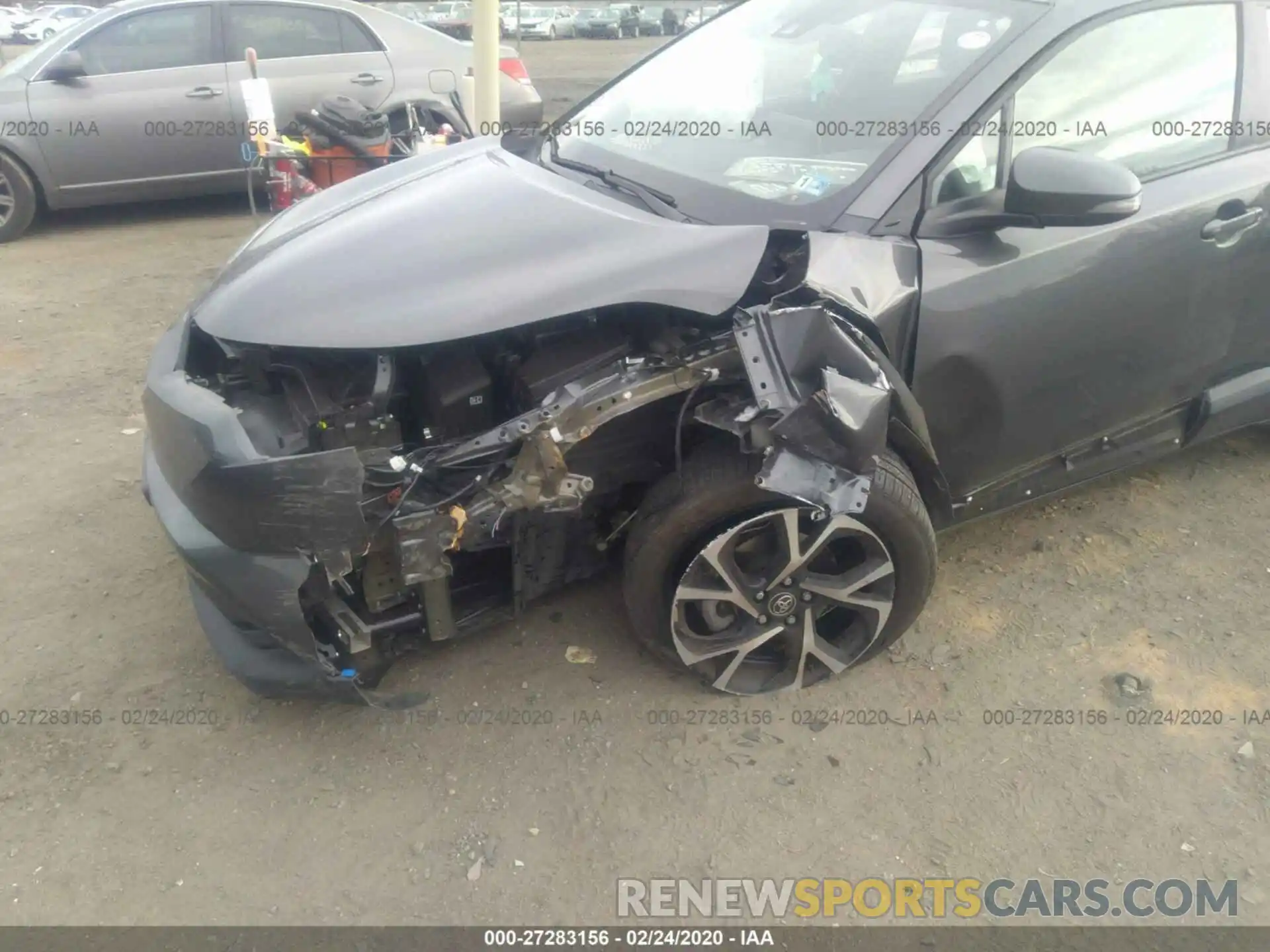 6 Photograph of a damaged car NMTKHMBX6KR077666 TOYOTA C-HR 2019