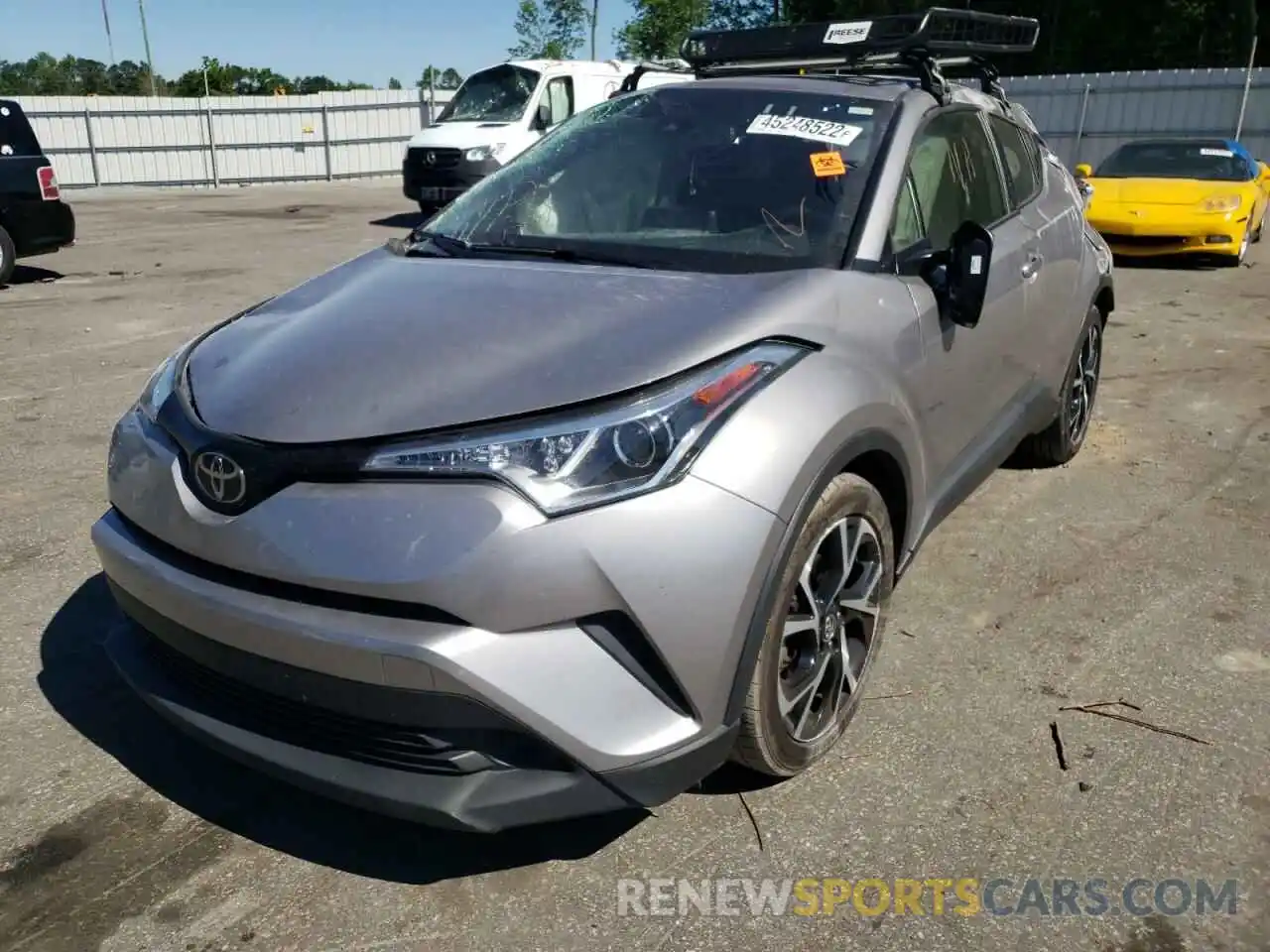 2 Photograph of a damaged car NMTKHMBX6KR079949 TOYOTA C-HR 2019