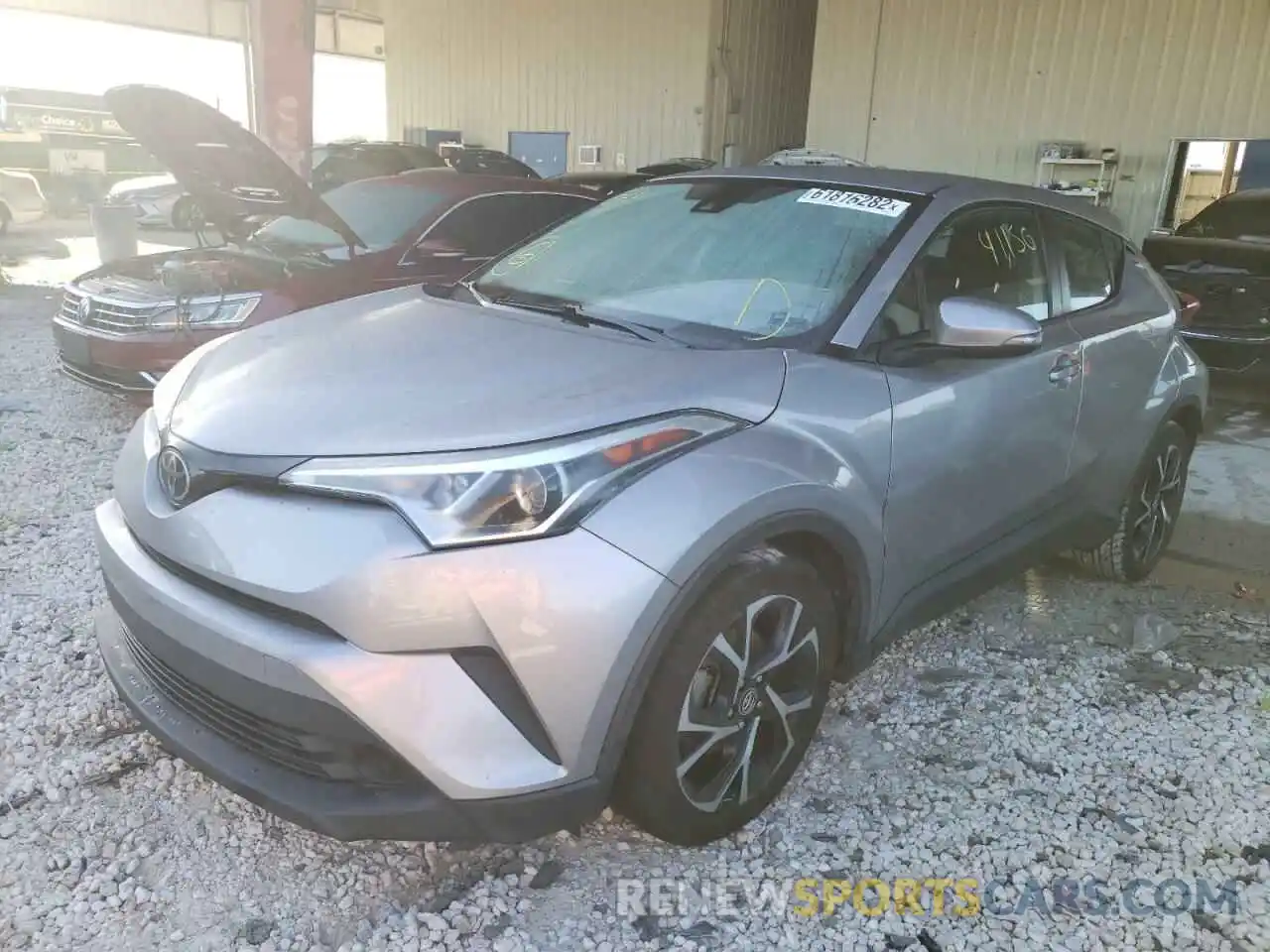 2 Photograph of a damaged car NMTKHMBX6KR080180 TOYOTA C-HR 2019