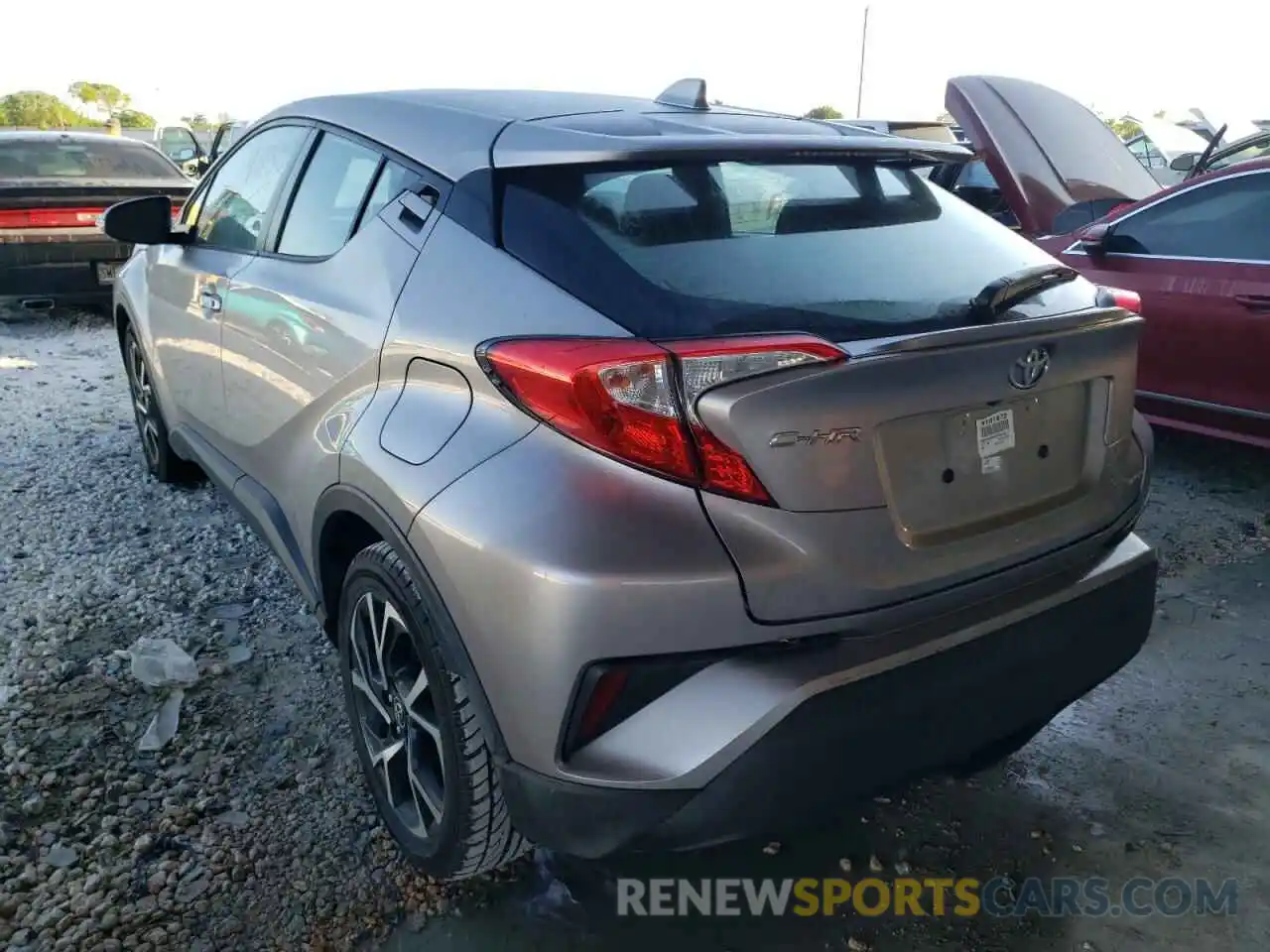 3 Photograph of a damaged car NMTKHMBX6KR080180 TOYOTA C-HR 2019