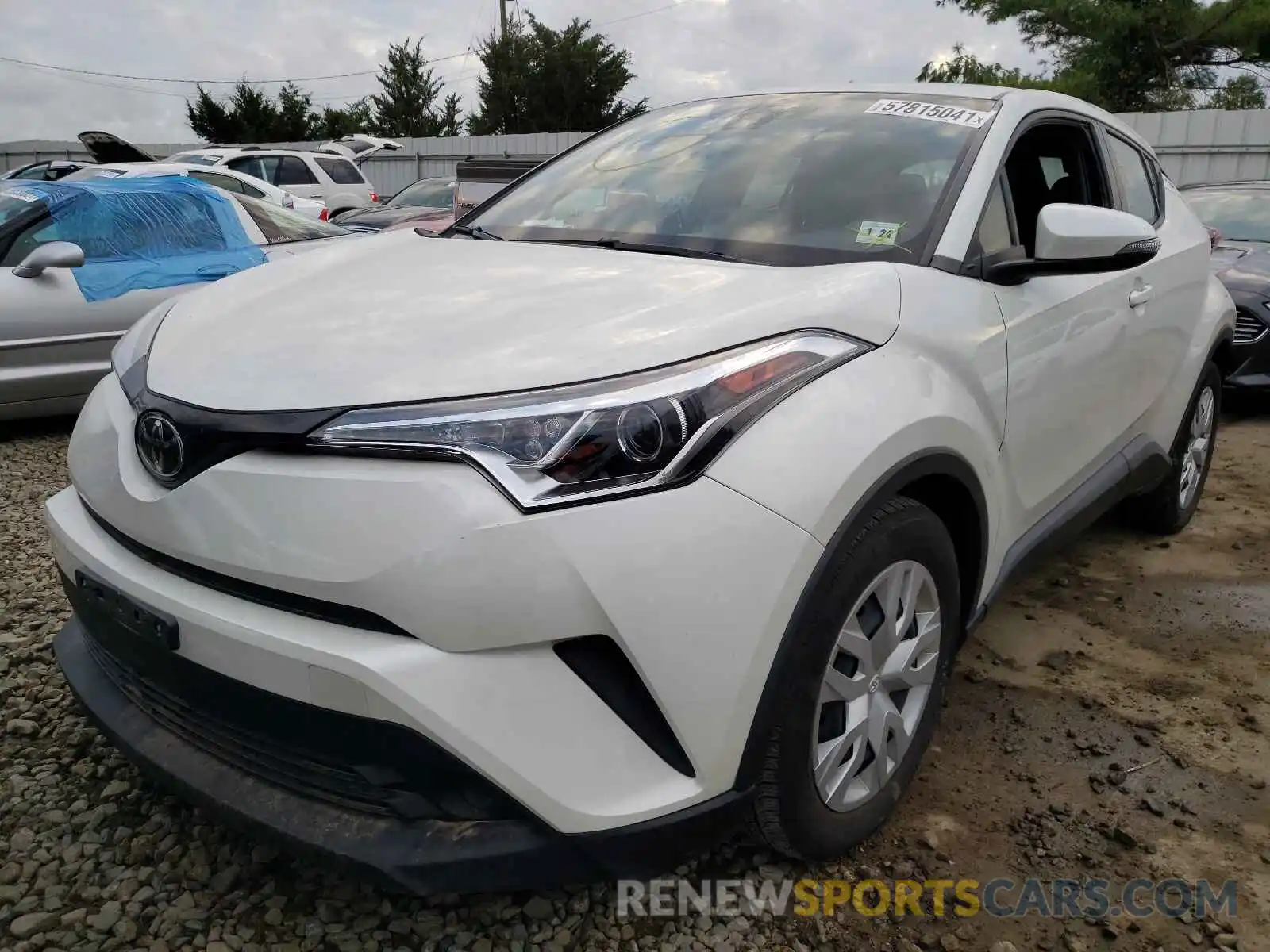 2 Photograph of a damaged car NMTKHMBX6KR080633 TOYOTA C-HR 2019