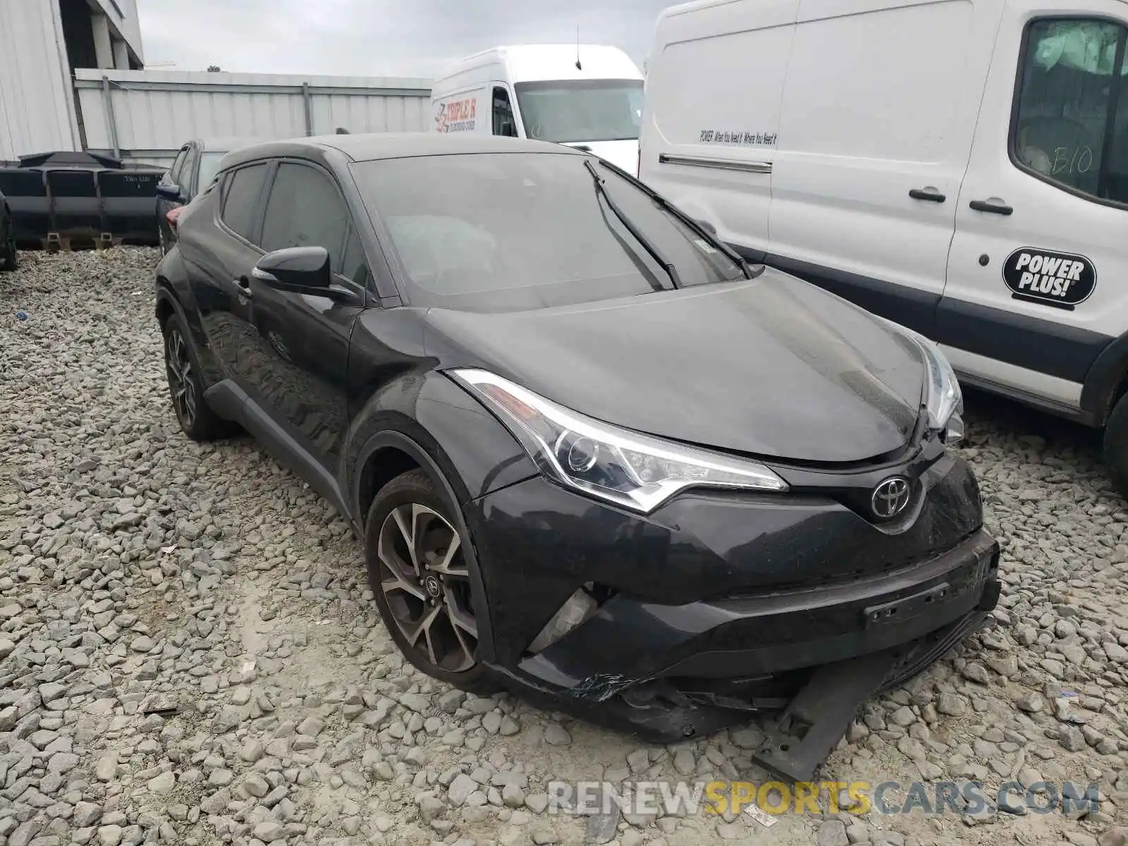 1 Photograph of a damaged car NMTKHMBX6KR080695 TOYOTA C-HR 2019