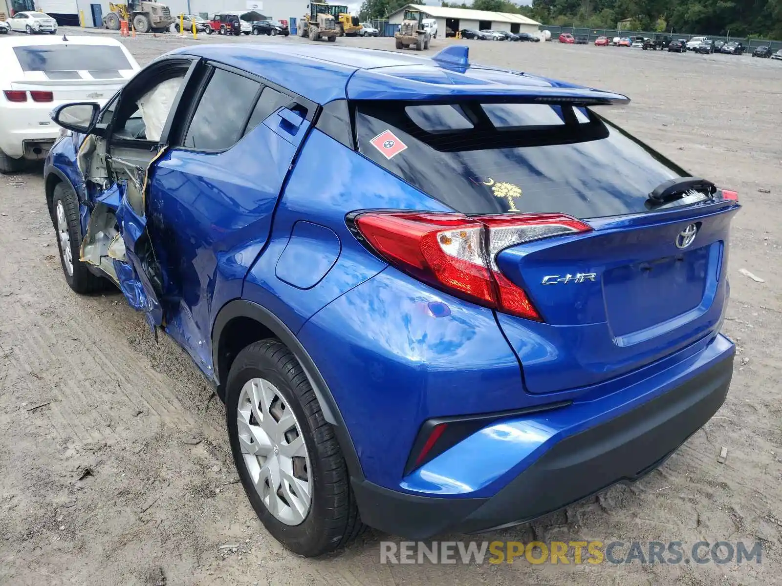 3 Photograph of a damaged car NMTKHMBX6KR080728 TOYOTA C-HR 2019