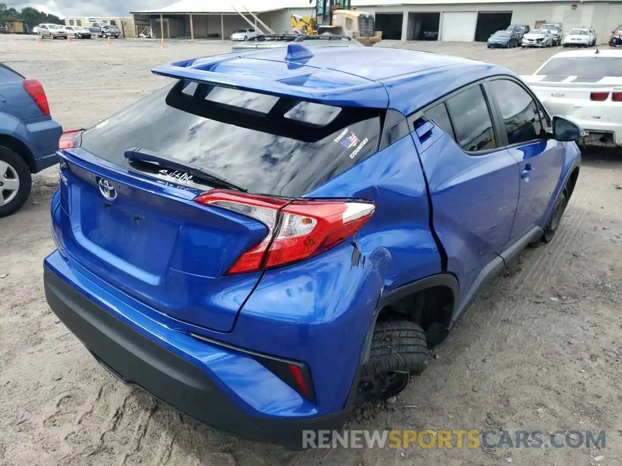 4 Фотография поврежденного автомобиля NMTKHMBX6KR080728 TOYOTA C-HR 2019