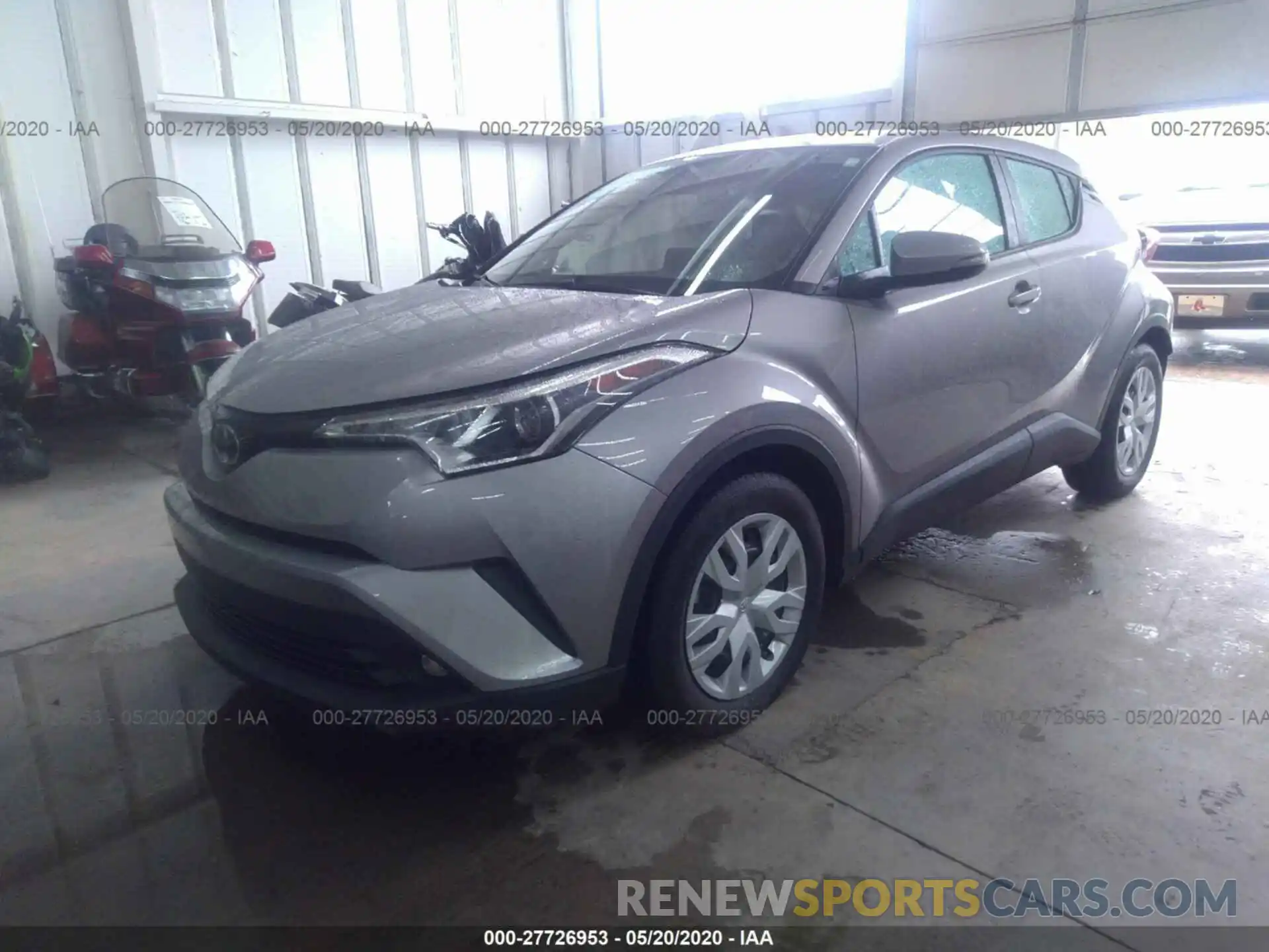 2 Photograph of a damaged car NMTKHMBX6KR084178 TOYOTA C-HR 2019