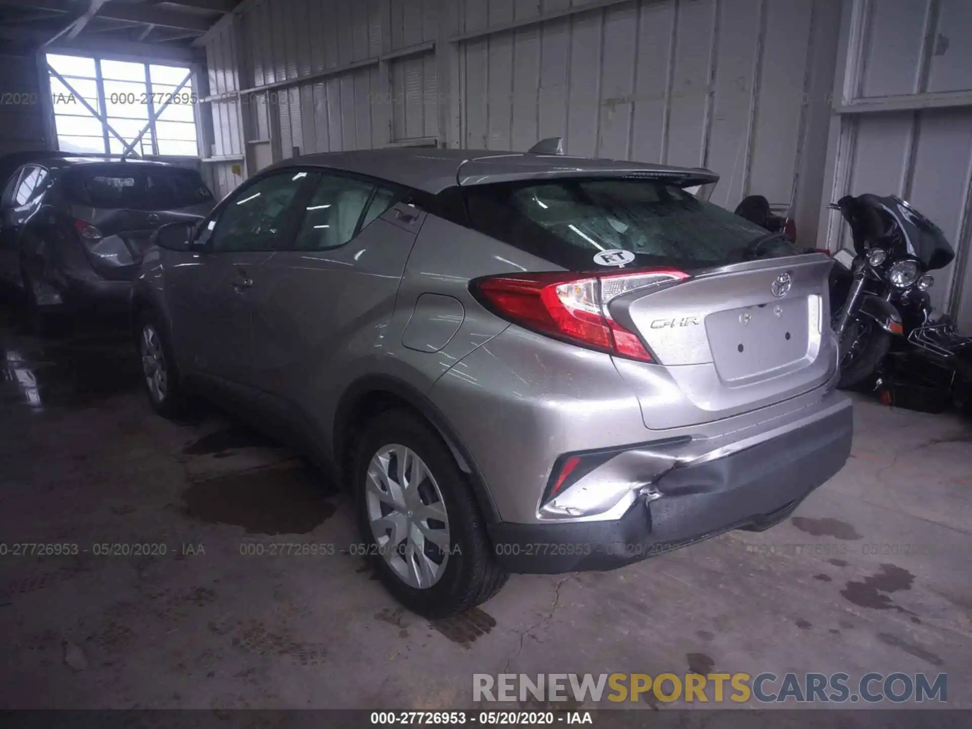 3 Photograph of a damaged car NMTKHMBX6KR084178 TOYOTA C-HR 2019