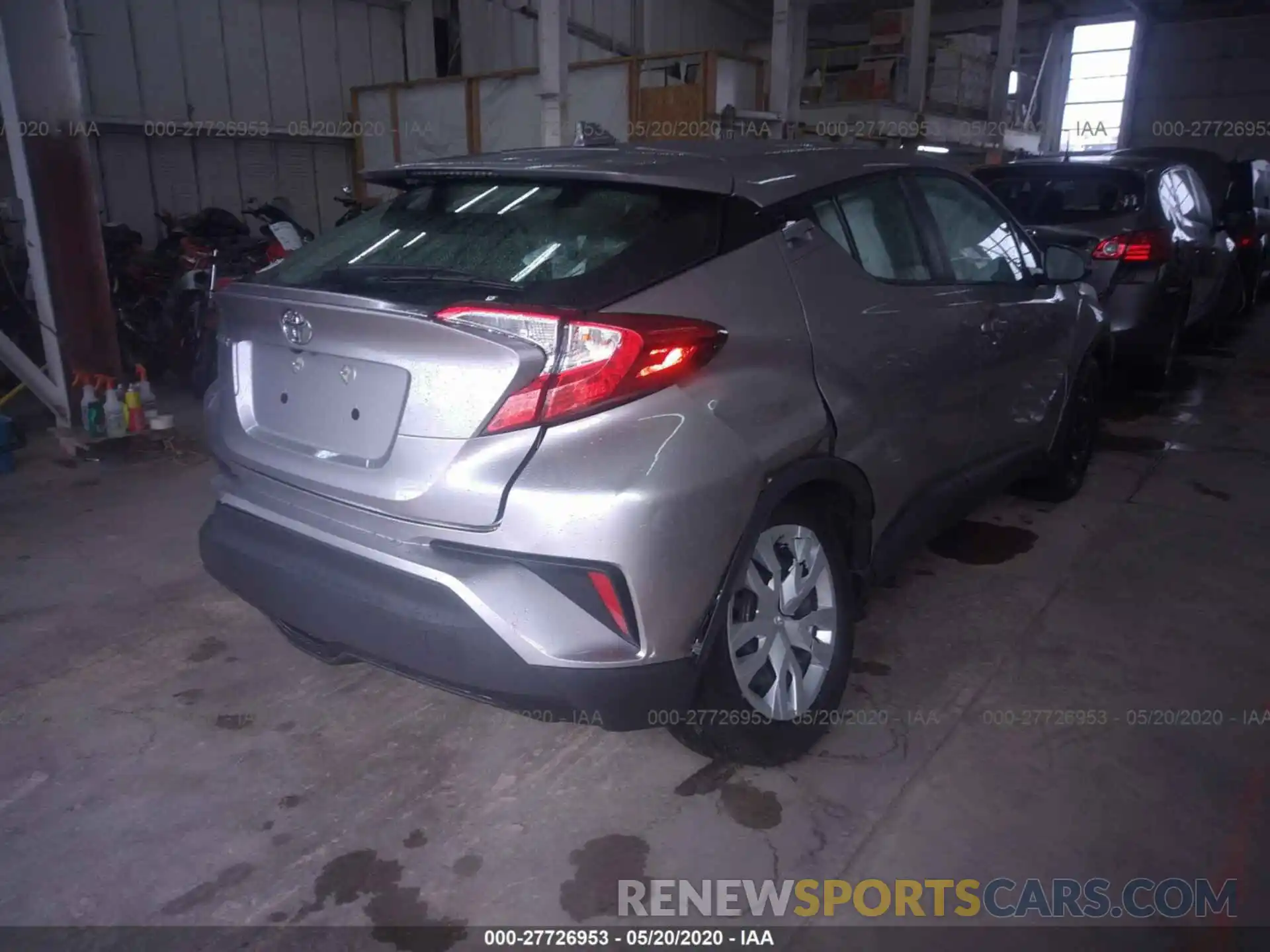 4 Photograph of a damaged car NMTKHMBX6KR084178 TOYOTA C-HR 2019