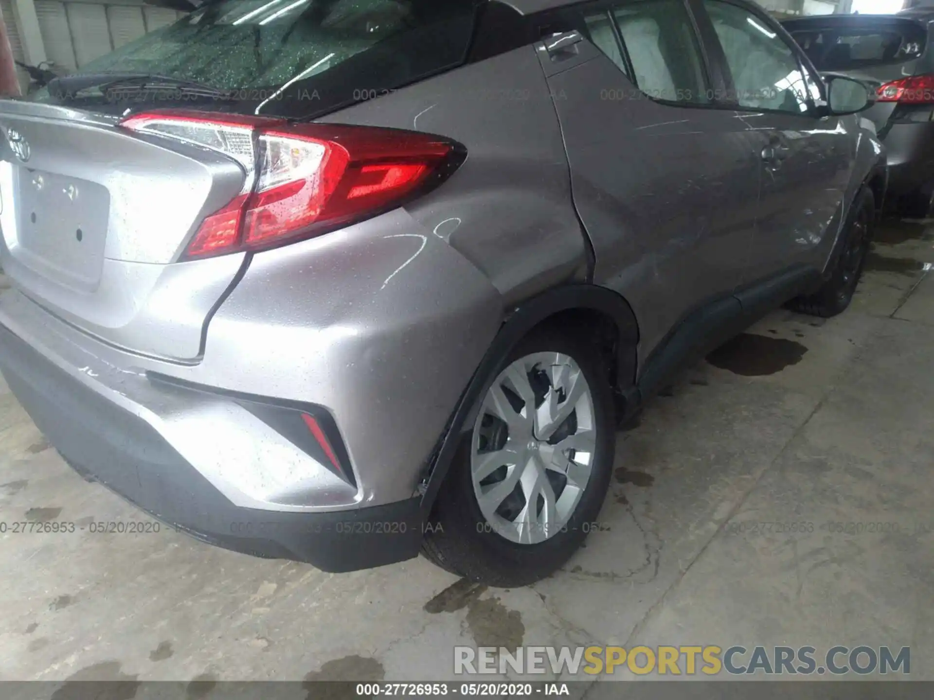 6 Photograph of a damaged car NMTKHMBX6KR084178 TOYOTA C-HR 2019