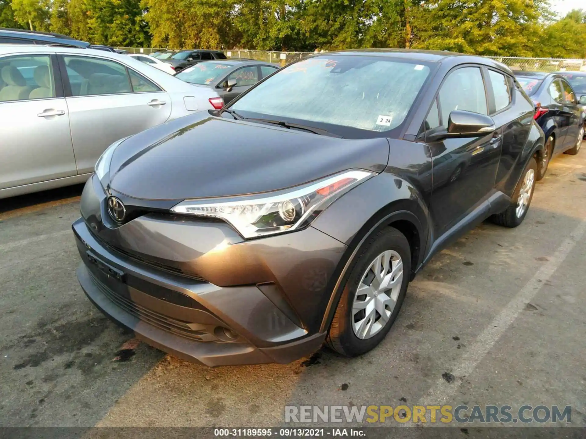 2 Photograph of a damaged car NMTKHMBX6KR086139 TOYOTA C-HR 2019