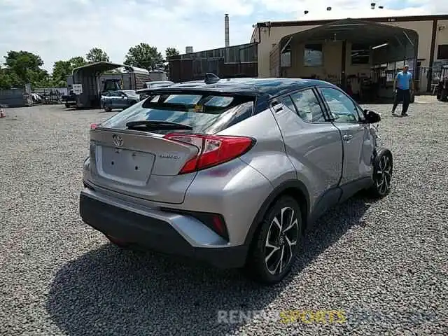 4 Photograph of a damaged car NMTKHMBX6KR088523 TOYOTA C-HR 2019