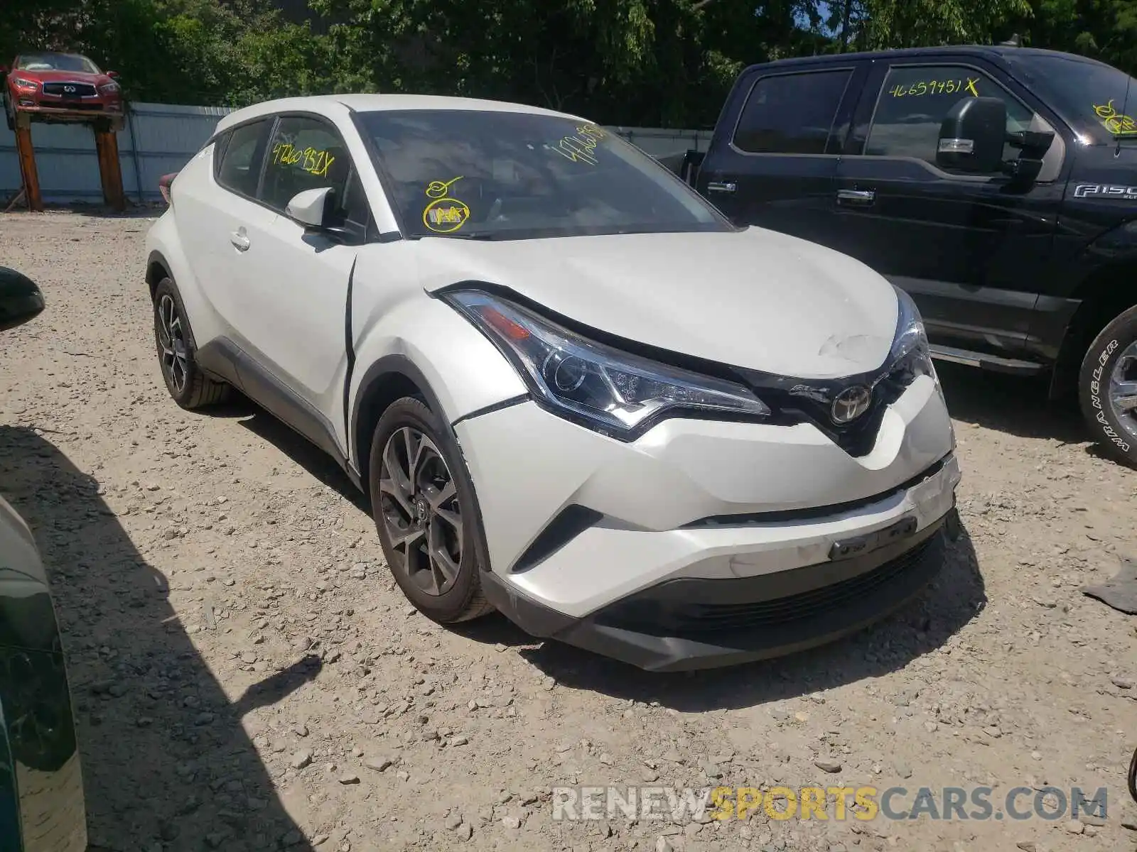 1 Photograph of a damaged car NMTKHMBX6KR090515 TOYOTA C-HR 2019