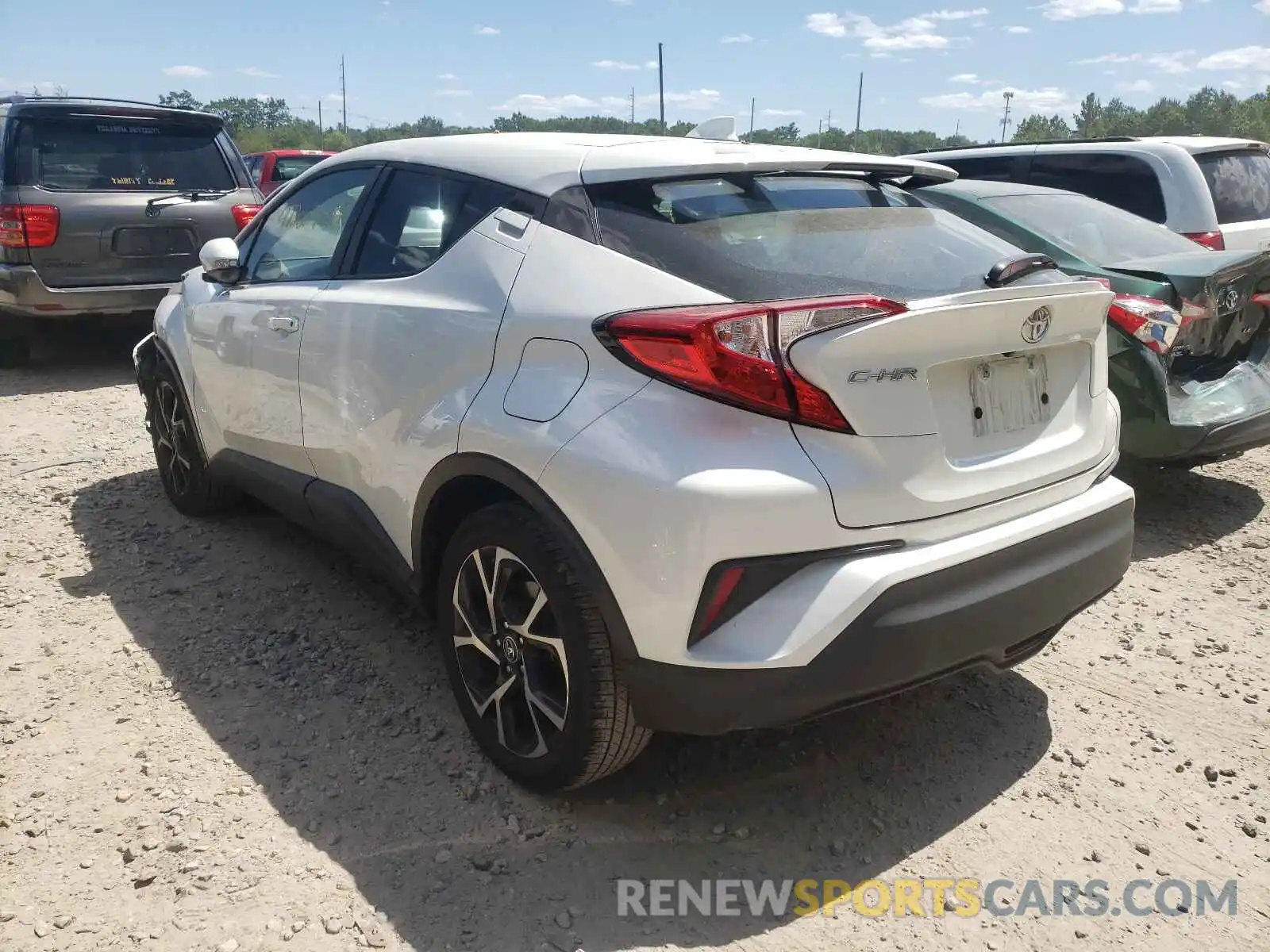 3 Photograph of a damaged car NMTKHMBX6KR090515 TOYOTA C-HR 2019