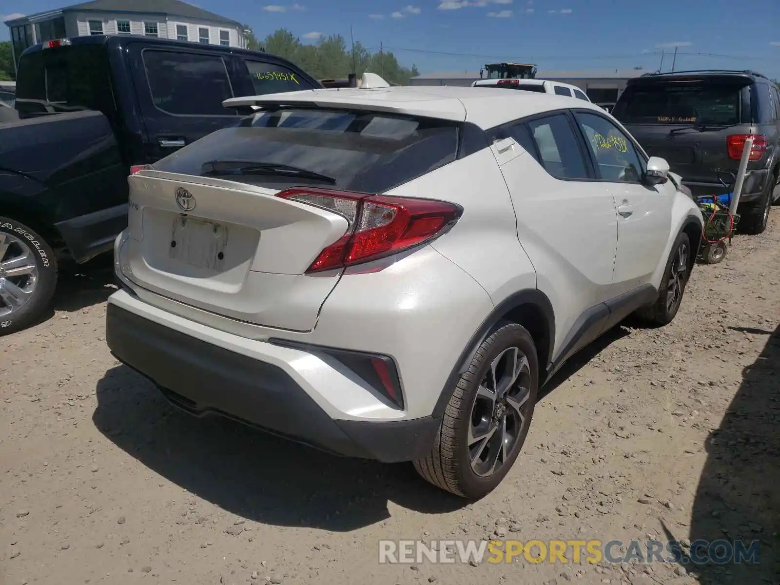 4 Photograph of a damaged car NMTKHMBX6KR090515 TOYOTA C-HR 2019