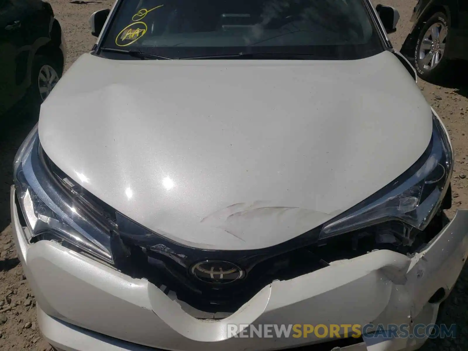 7 Photograph of a damaged car NMTKHMBX6KR090515 TOYOTA C-HR 2019