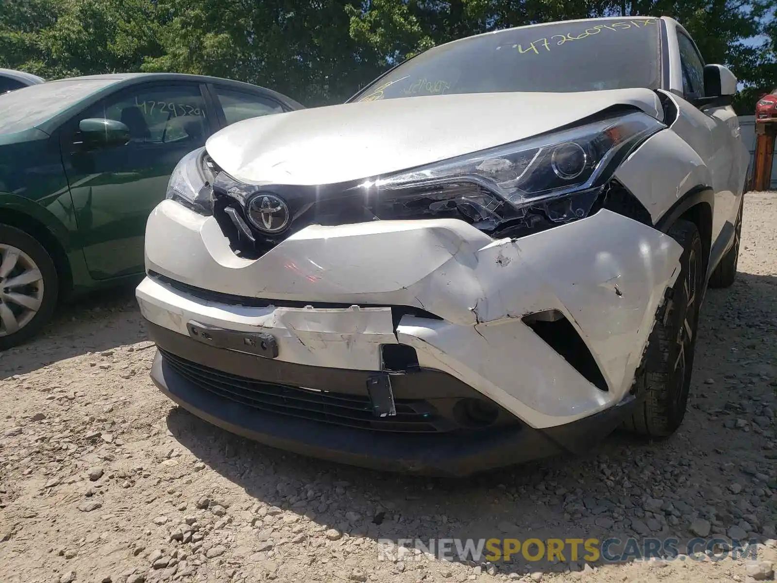 9 Фотография поврежденного автомобиля NMTKHMBX6KR090515 TOYOTA C-HR 2019