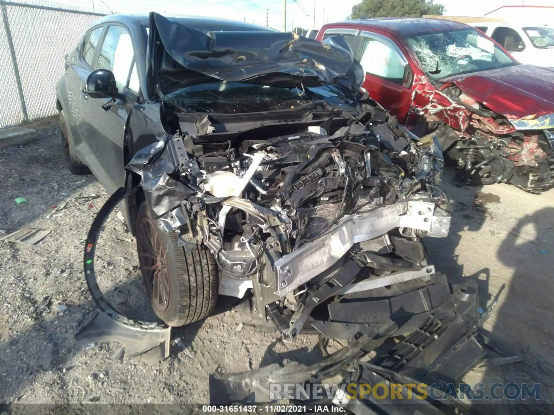 6 Photograph of a damaged car NMTKHMBX6KR091468 TOYOTA C-HR 2019