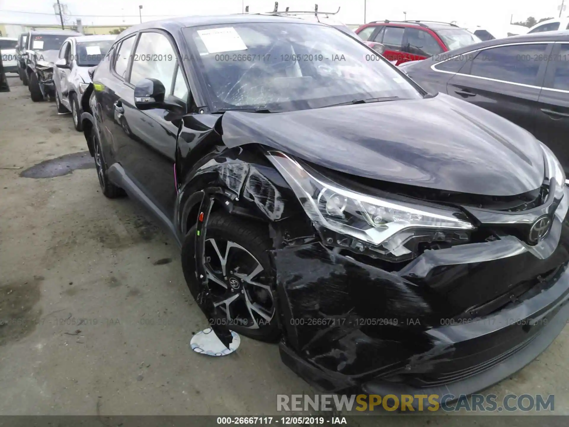 6 Photograph of a damaged car NMTKHMBX6KR091860 TOYOTA C-HR 2019