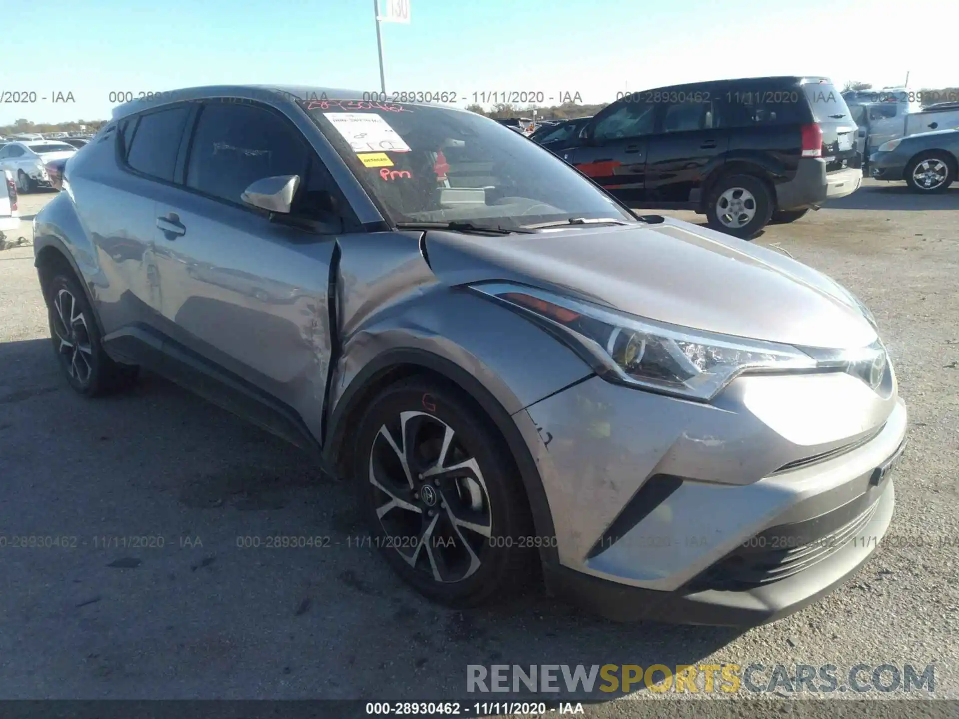 1 Photograph of a damaged car NMTKHMBX6KR092104 TOYOTA C-HR 2019