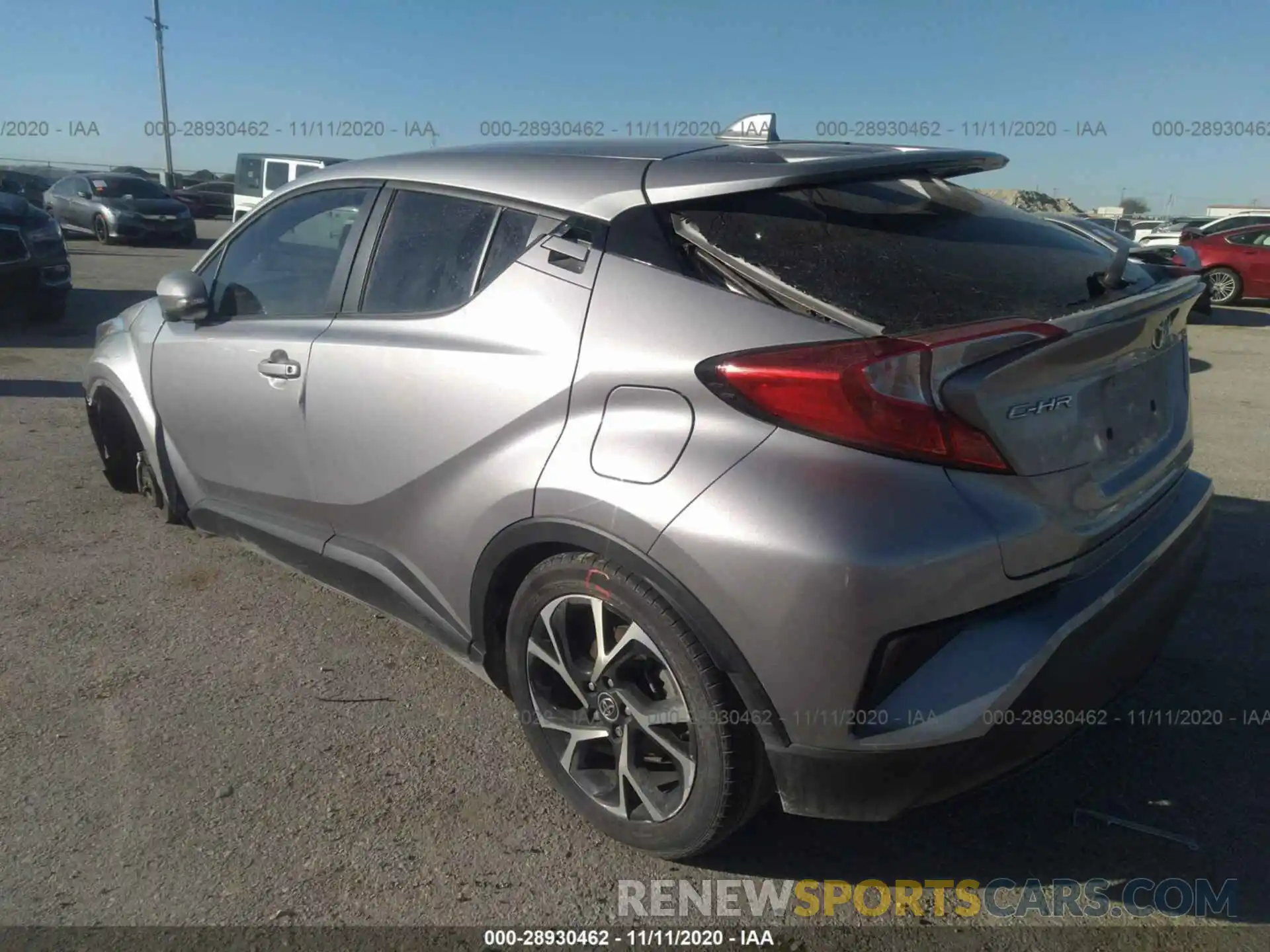 3 Photograph of a damaged car NMTKHMBX6KR092104 TOYOTA C-HR 2019