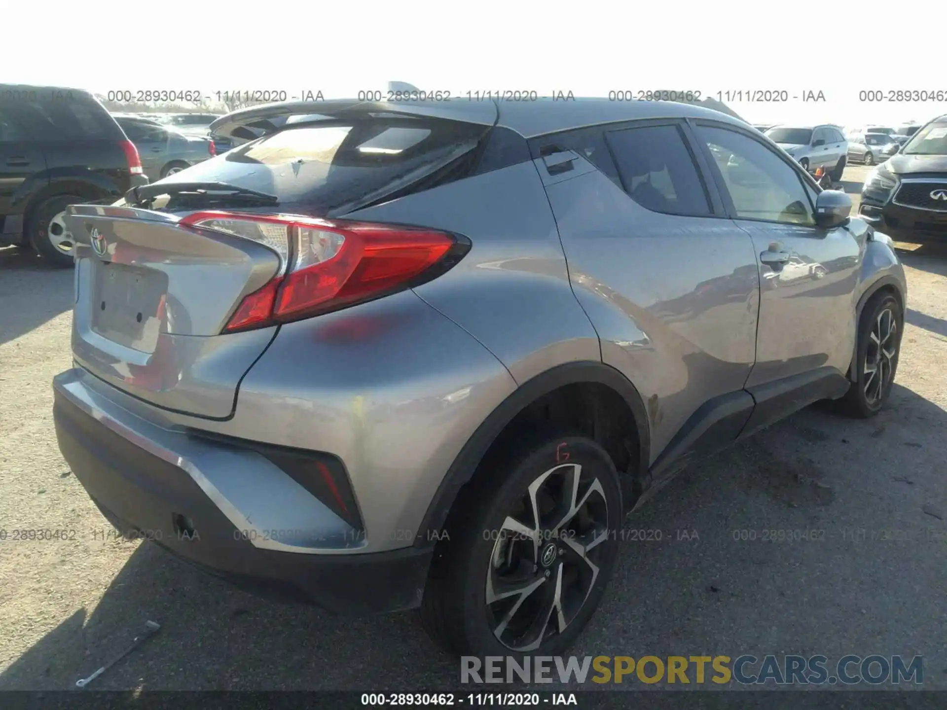 4 Photograph of a damaged car NMTKHMBX6KR092104 TOYOTA C-HR 2019