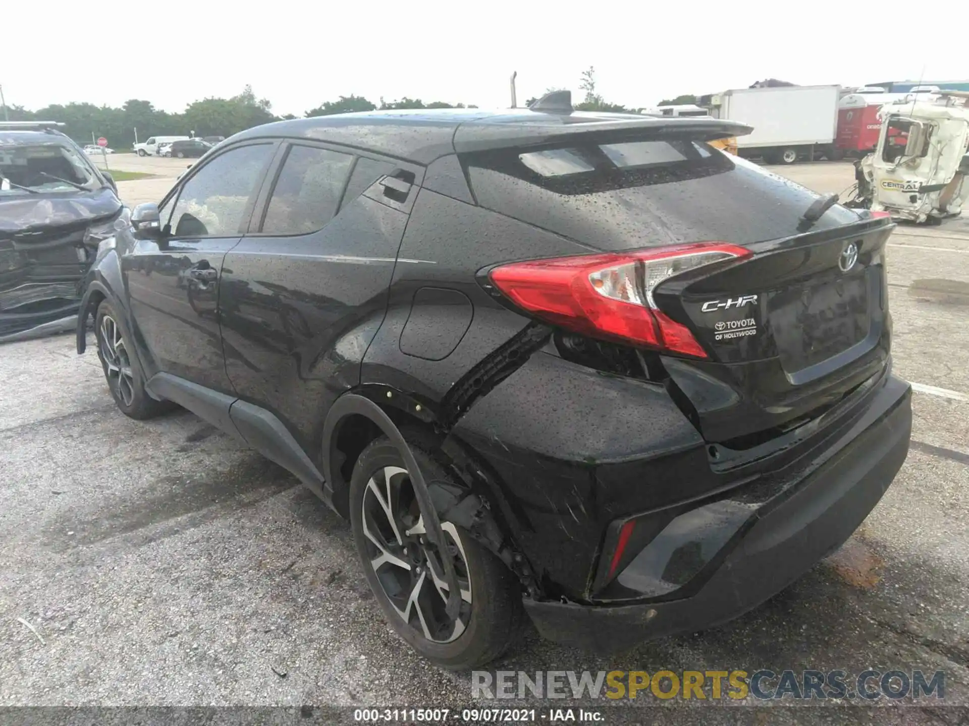 3 Photograph of a damaged car NMTKHMBX6KR092331 TOYOTA C-HR 2019