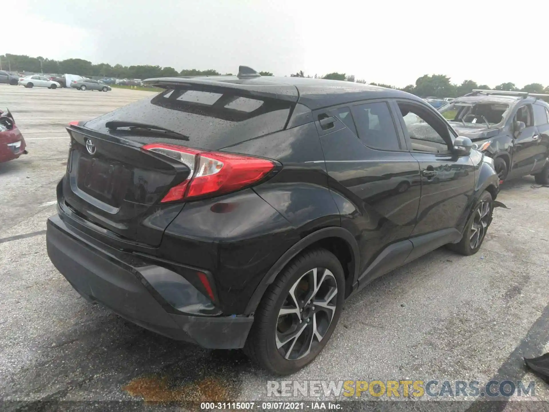 4 Photograph of a damaged car NMTKHMBX6KR092331 TOYOTA C-HR 2019