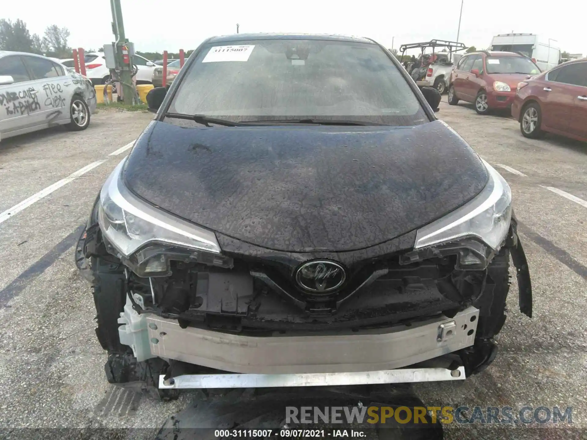 6 Photograph of a damaged car NMTKHMBX6KR092331 TOYOTA C-HR 2019