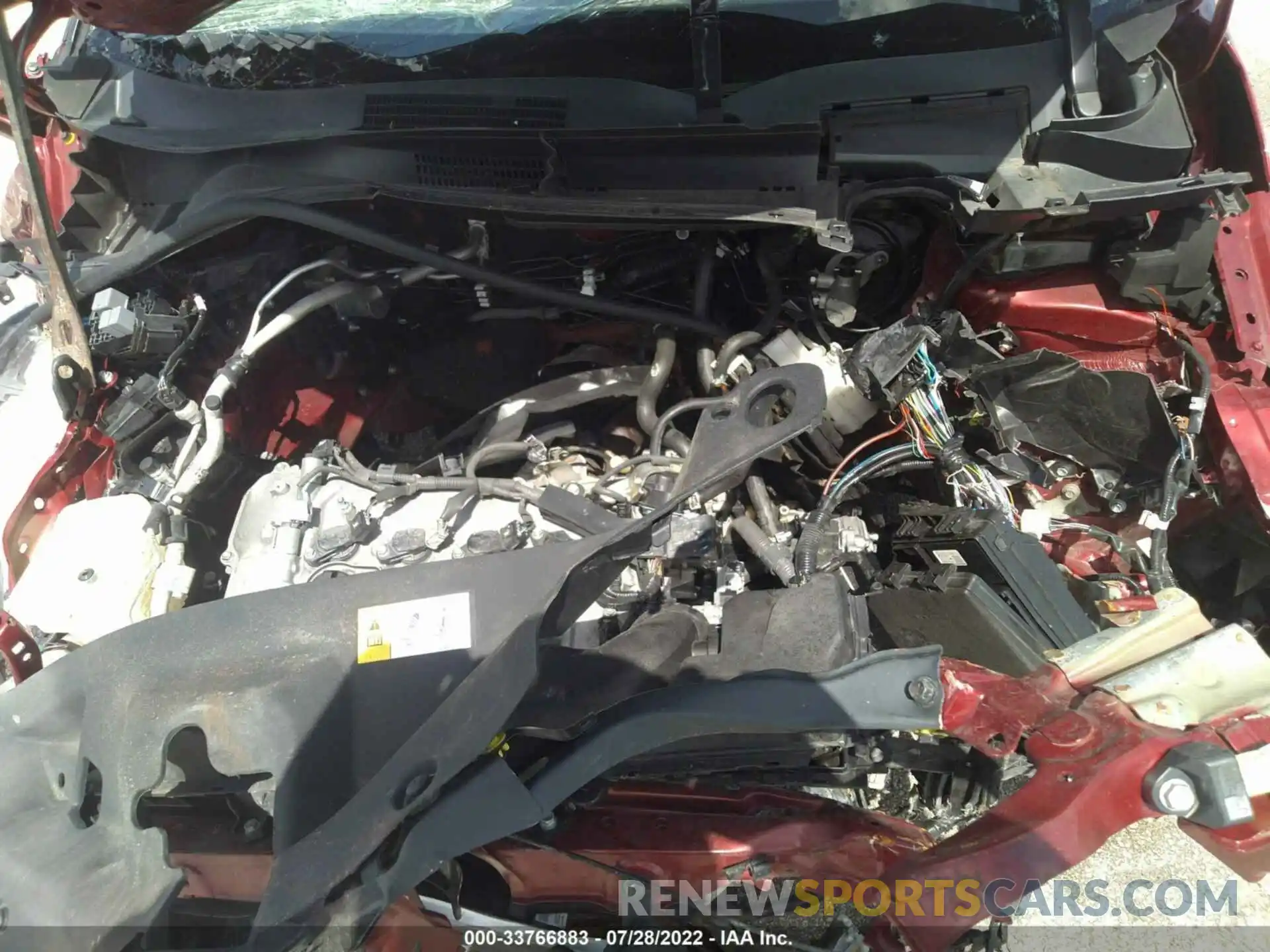 10 Photograph of a damaged car NMTKHMBX6KR092359 TOYOTA C-HR 2019