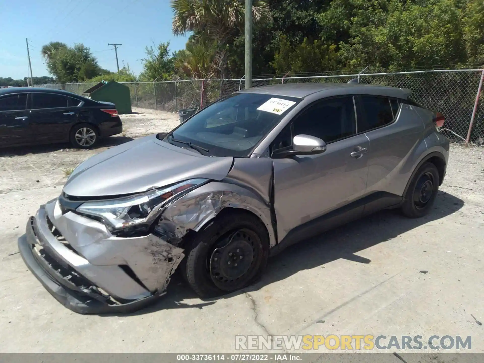 2 Photograph of a damaged car NMTKHMBX6KR092636 TOYOTA C-HR 2019