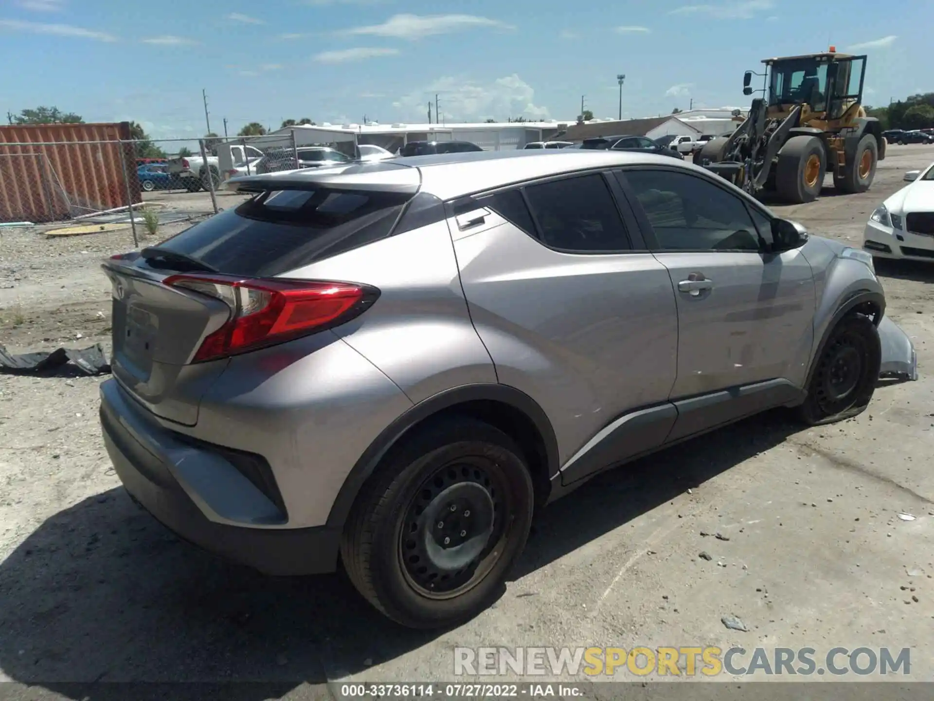 4 Photograph of a damaged car NMTKHMBX6KR092636 TOYOTA C-HR 2019