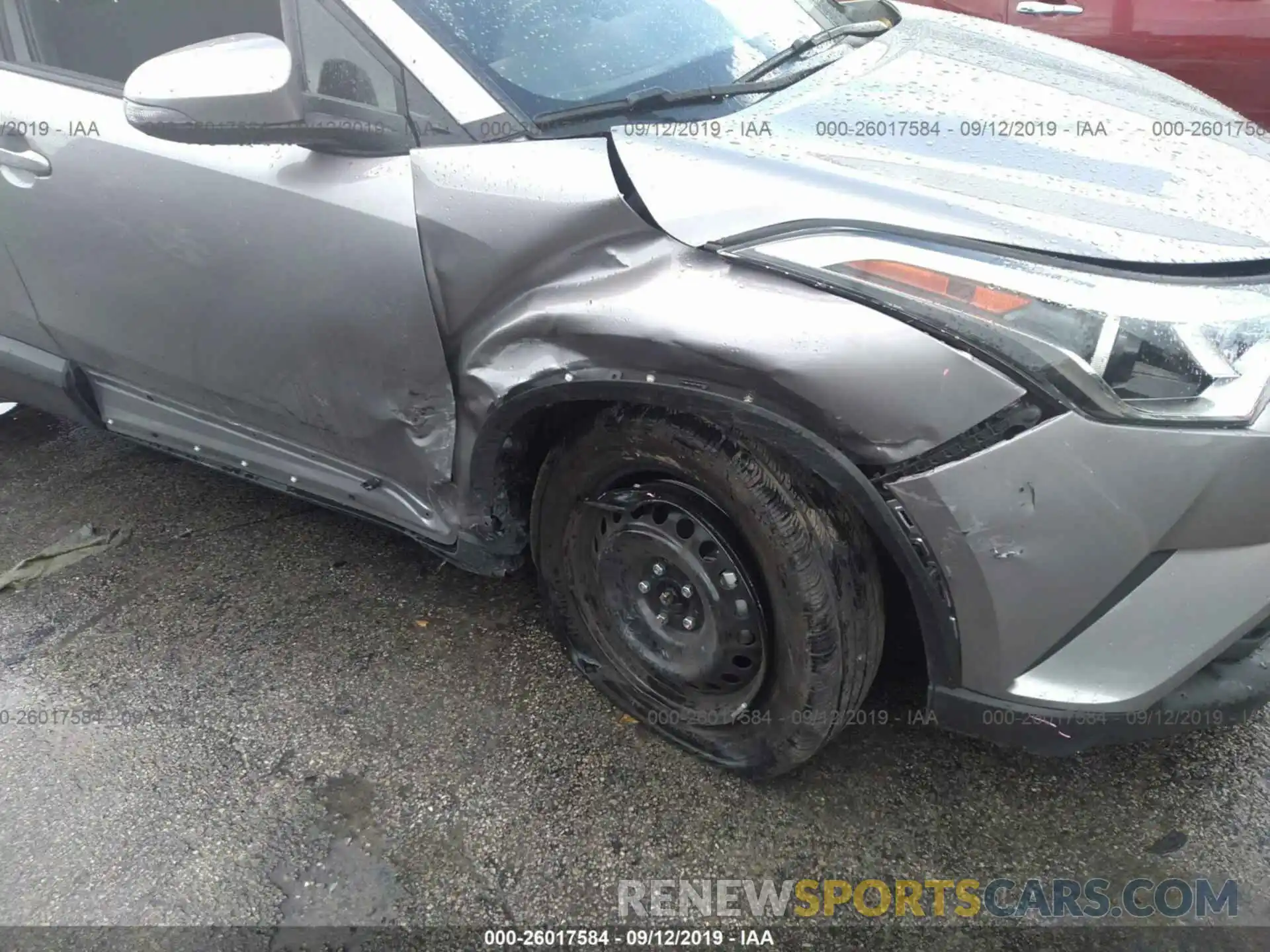 6 Photograph of a damaged car NMTKHMBX6KR092927 TOYOTA C-HR 2019